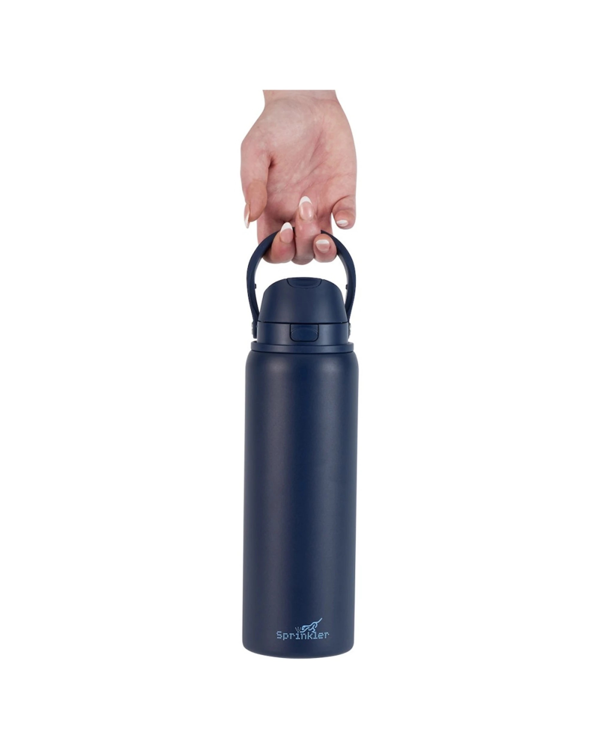 4 Sprinkler Leo Sip And Chug Insulated Bottle 950ml - Blue, 4 of 5