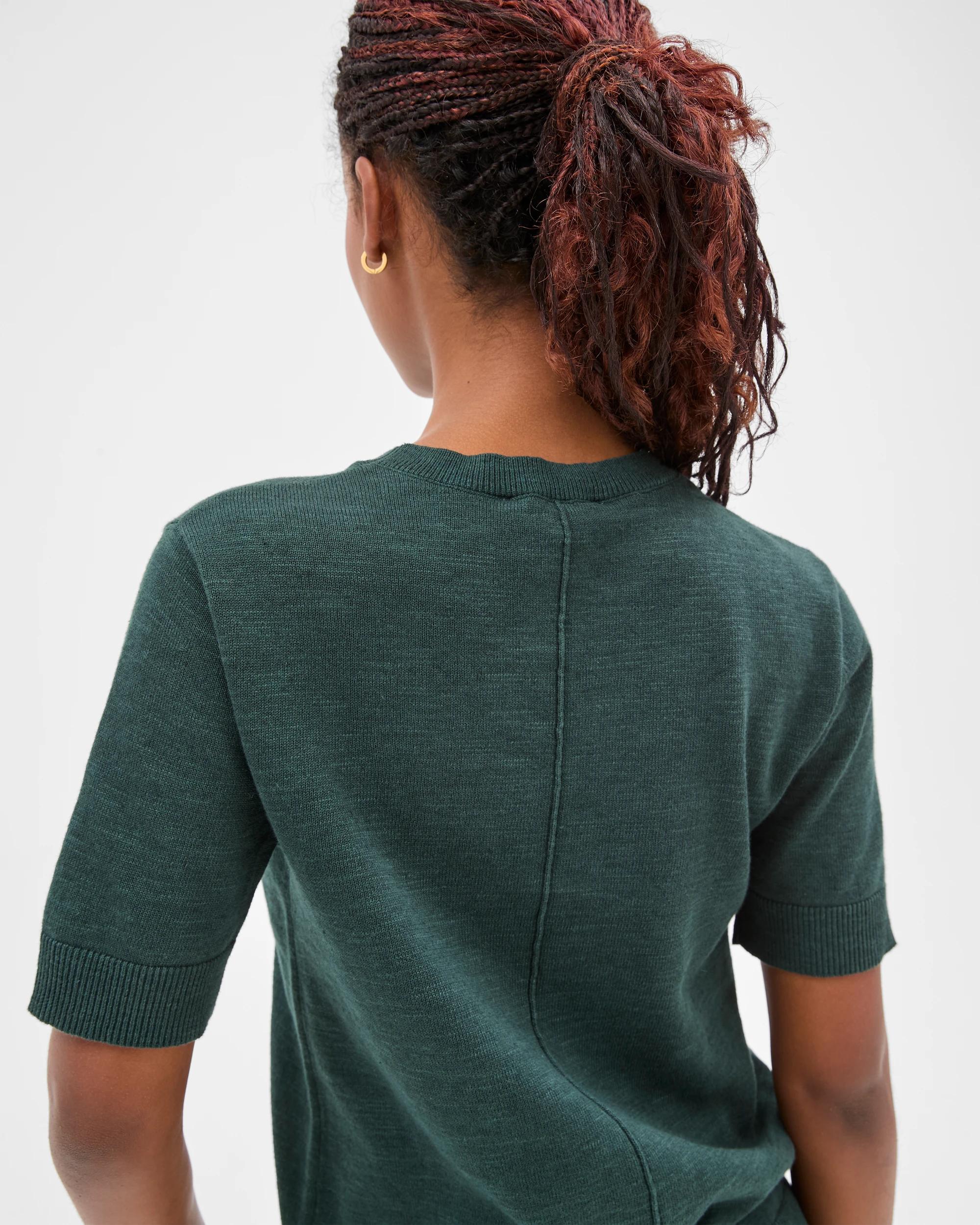 7 Target Petites Australian Cotton Blend Knit T-shirt DEEP FOREST, 7 of 7