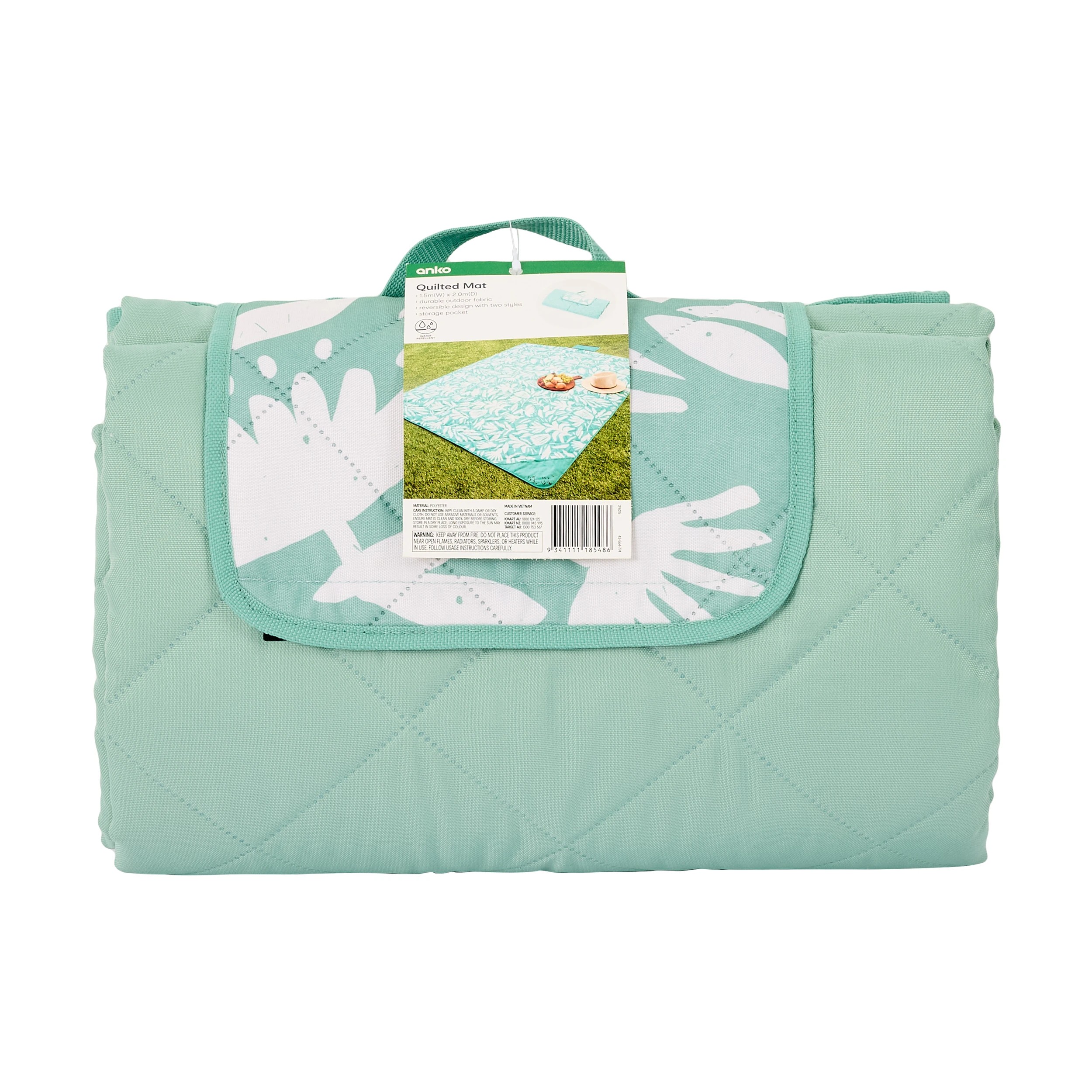 7 Quilted Mat - Sage, 7 of 8