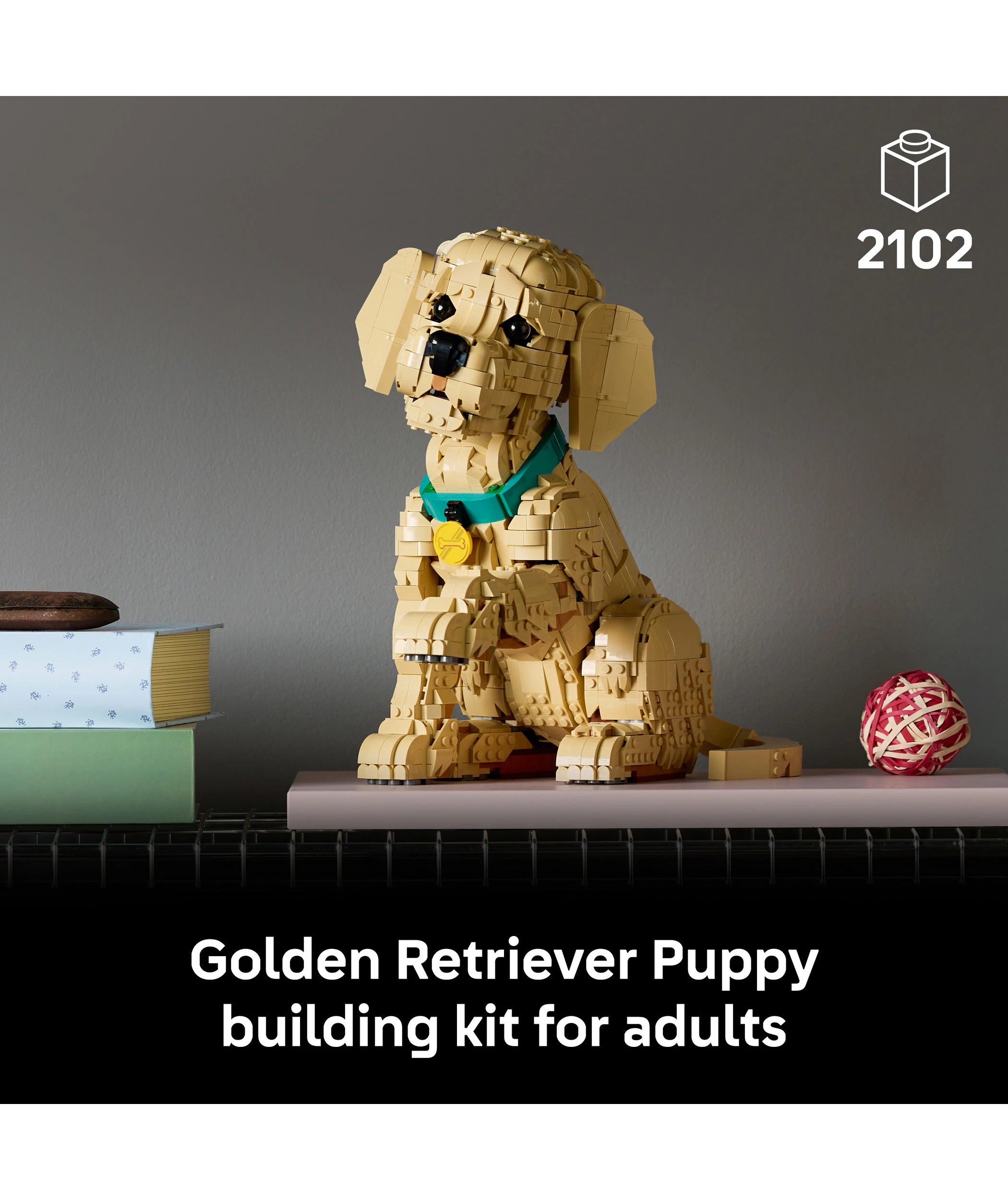 3 LEGO Icons Golden Retriever Puppy 11384, 3 of 10