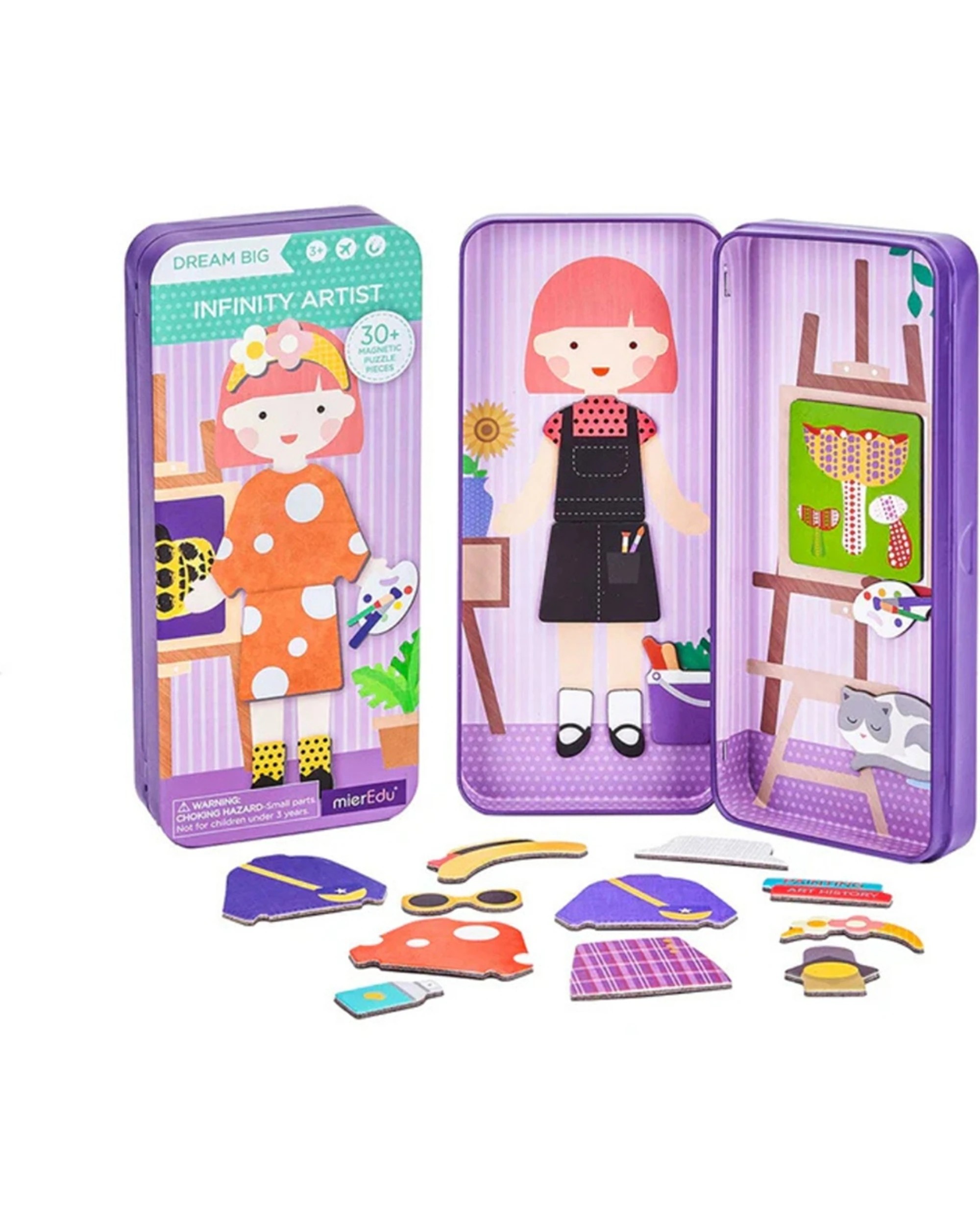 2 Mieredu Magnetic Puzzle Box Infinite Artists Kids Creative Play Toy, 2 of 3