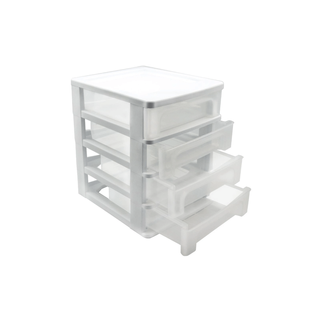 2 Boxsweden 4 Layer Desktop Drawer Cabinet 30x33cm Desk Storage
 - Black, 2 of 5