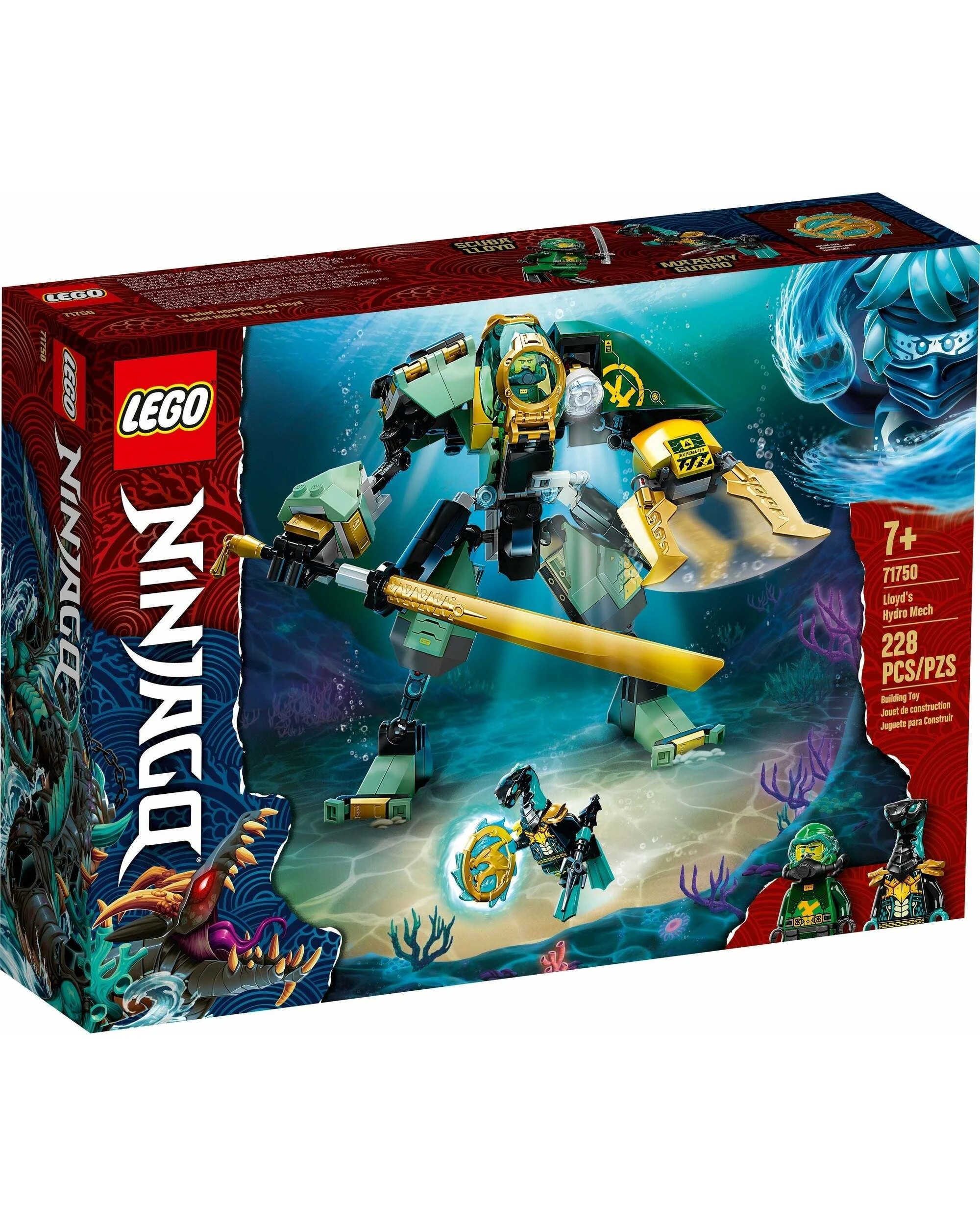 1 Lego Ninjago 71750 Lloyd's Hydro Mech, 1 of 5