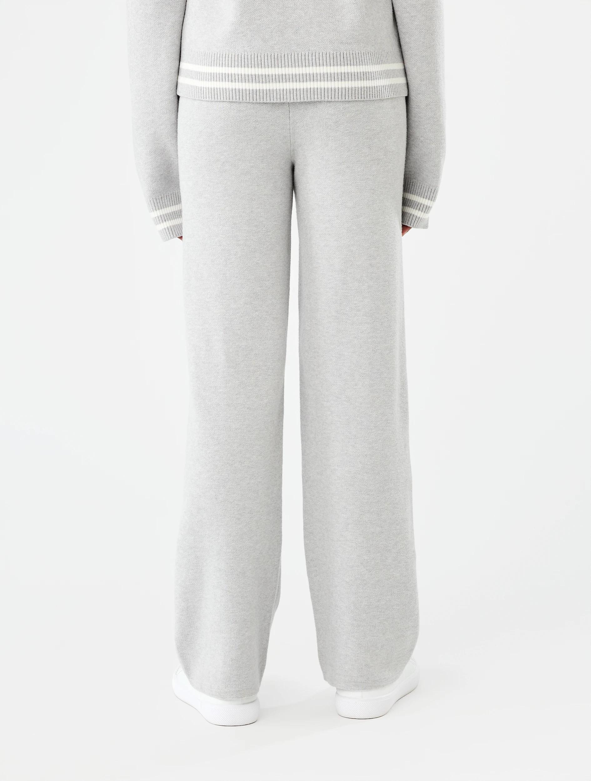 2 Bonded Knit Pants Grey Marle, 2 of 6