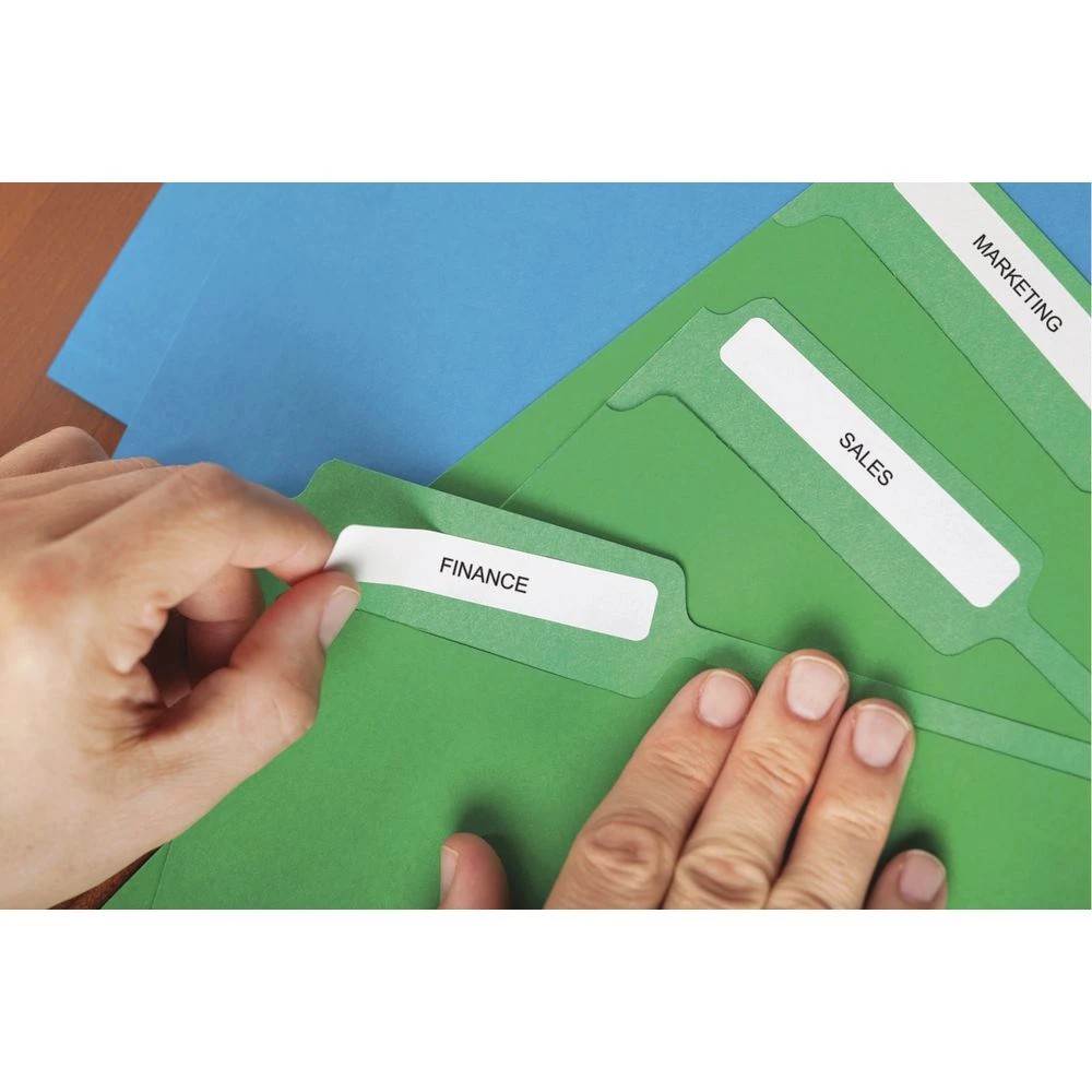 4 DYMO LabelWriter Suspension File Labels 50 x 12mm, 4 of 4