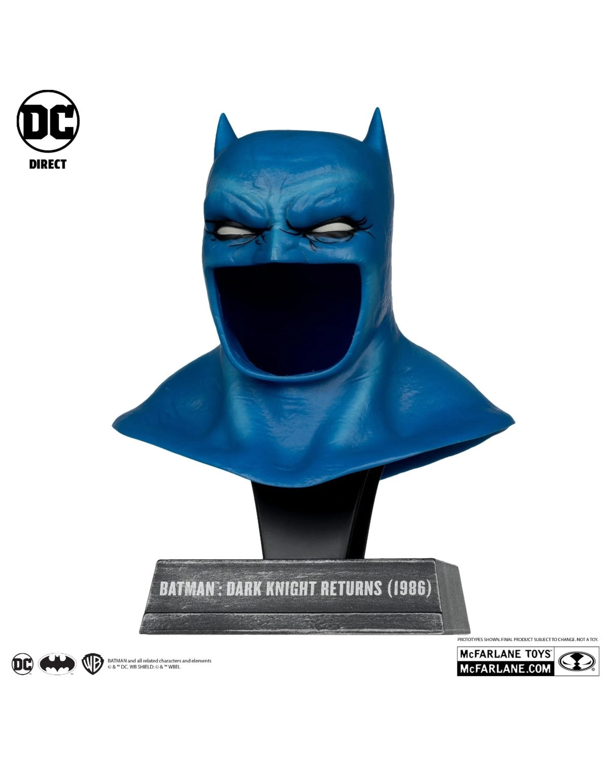 2 DC Direct Batman The Dark Knight Returns - 1986 -  Cowl 1:3 Scale Replica, 2 of 10