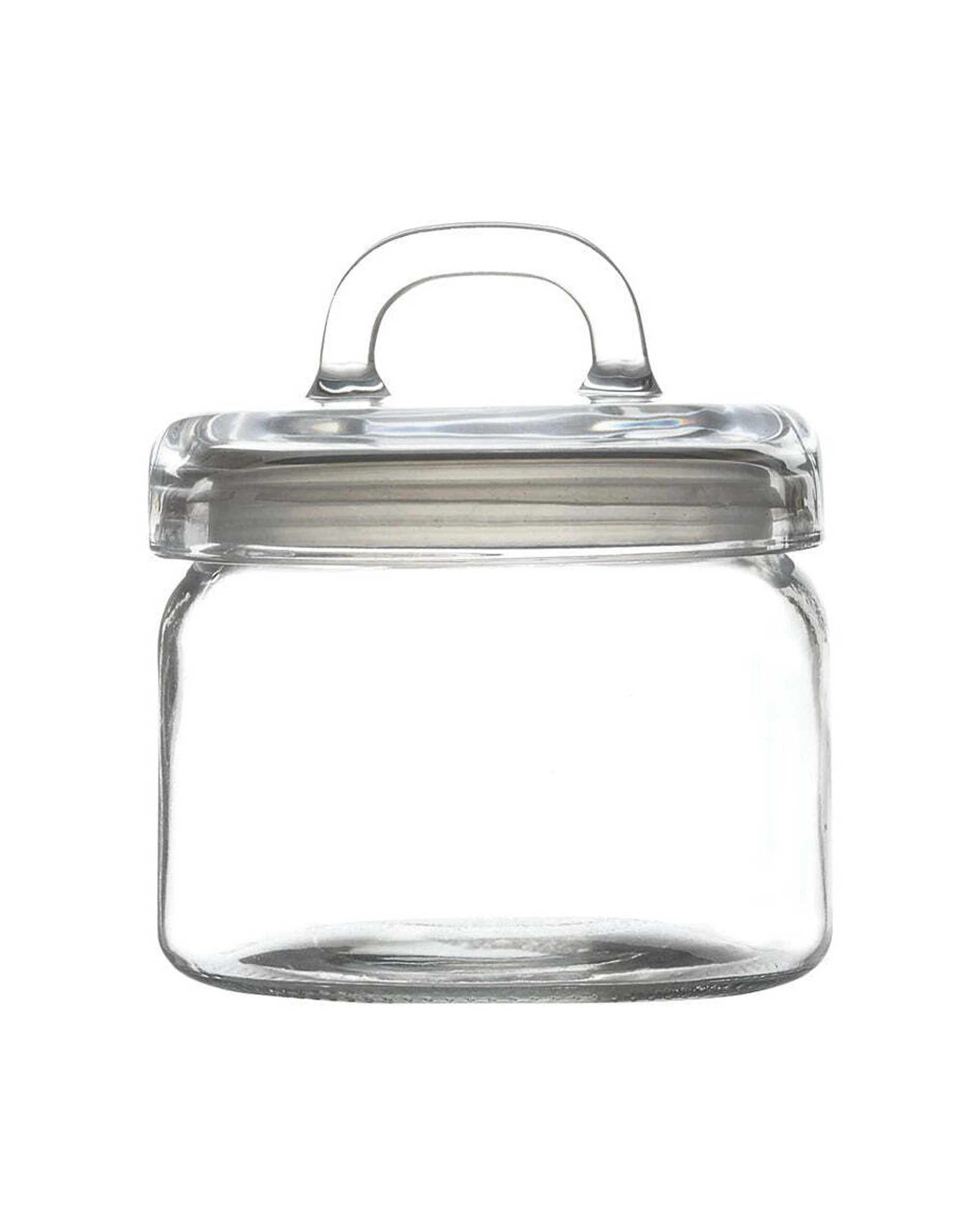2 Maxwell & Williams 2PK 750ml Glass Refresh Canister Food Storage With Lid - Clear, 2 of 2