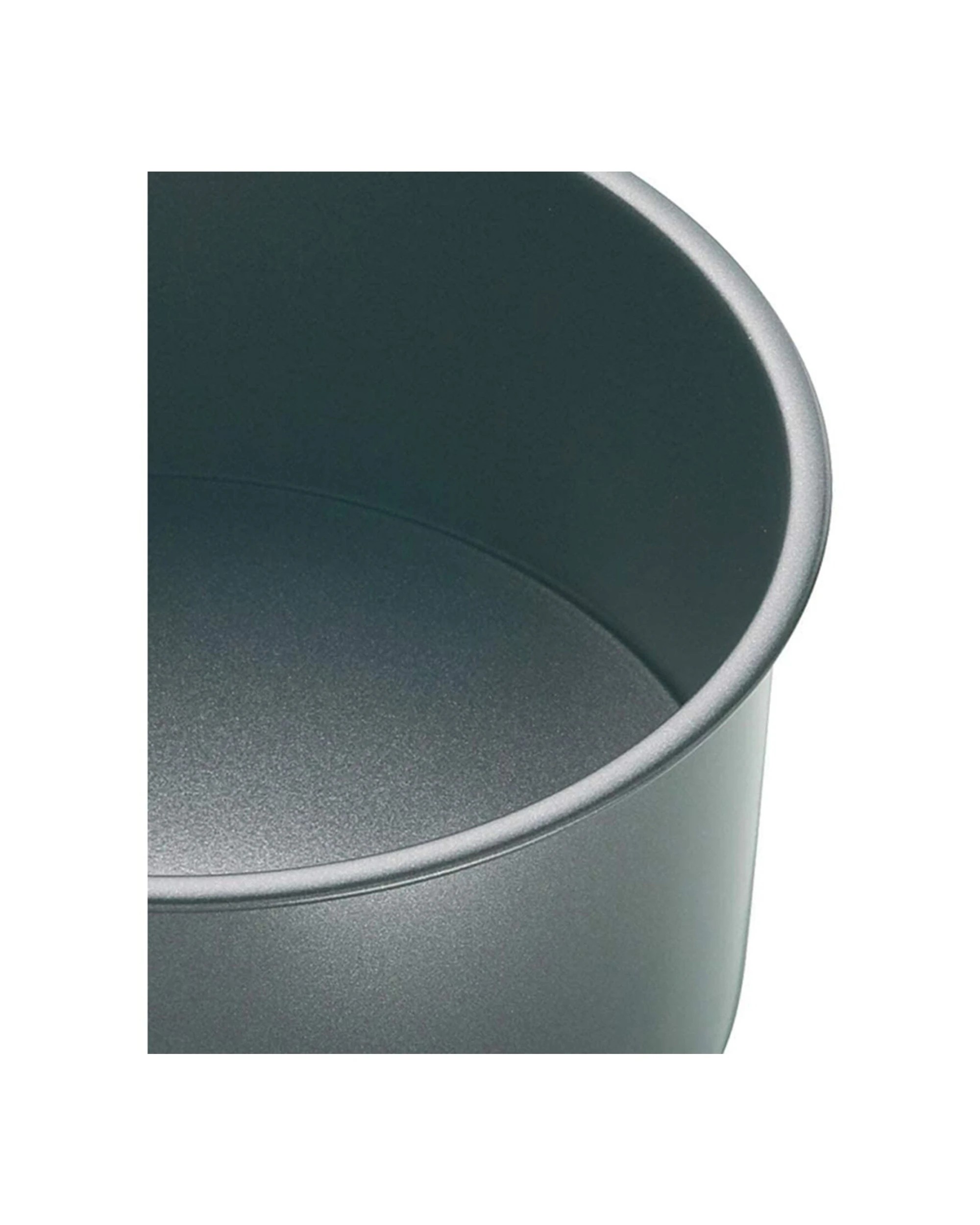 3 Mastercraft 18cm Heavy Loose Base Round Deep Cake Pan Non-Stick 2PK - Charcoal, 3 of 3