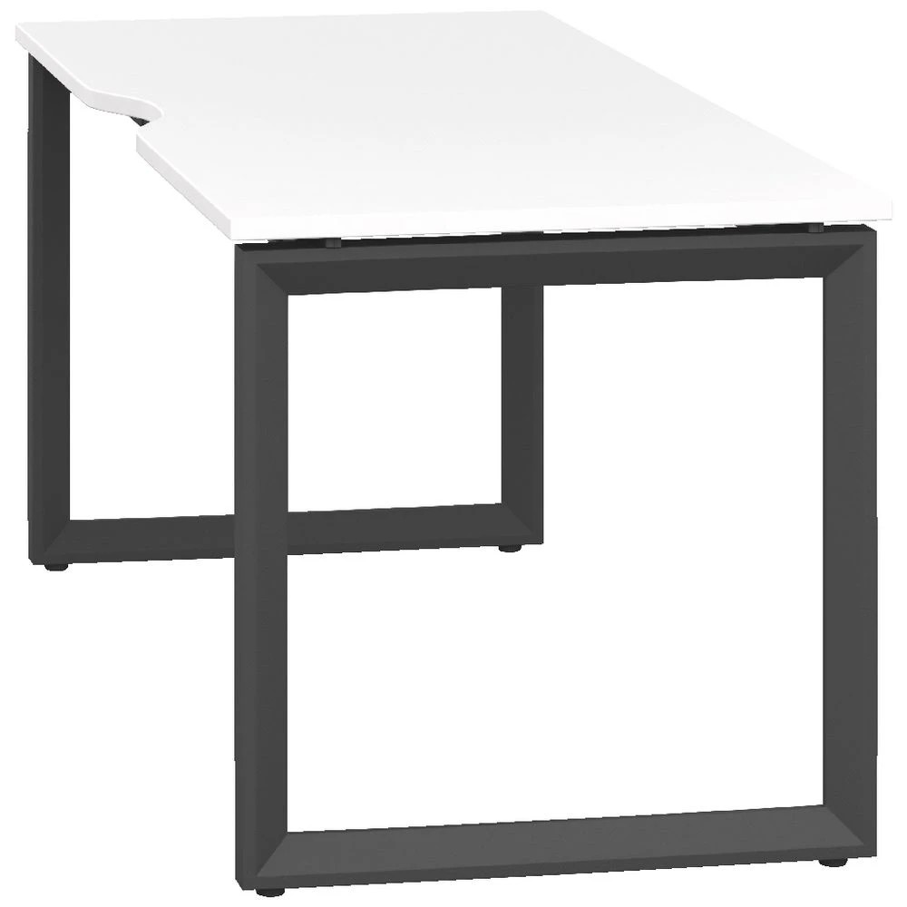 3 Stilford S2 Pro Version 1 Desk 1800 x 750mm White/Black Desks, Tables and Workstations, 3 of 5