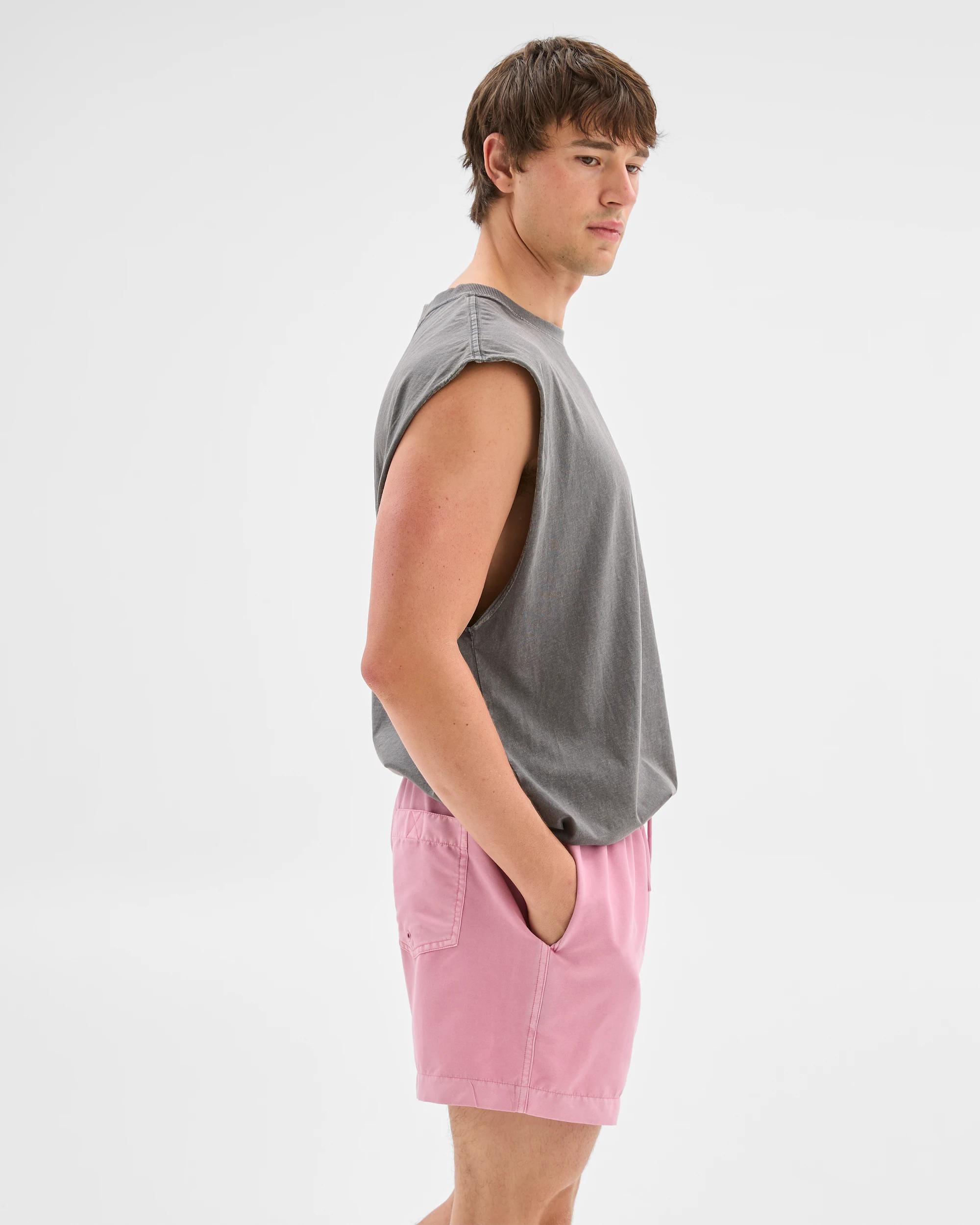 5 Commons Washed Swim Shorts WASHED PINK, 5 of 5