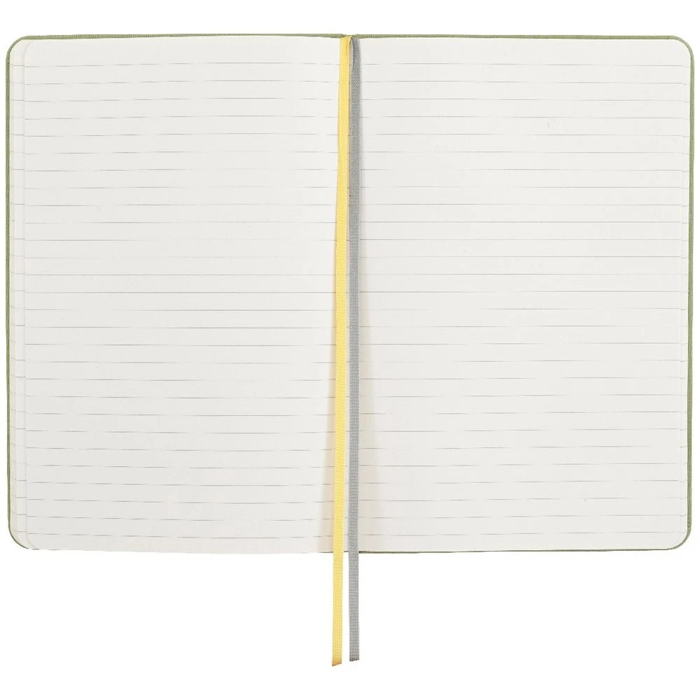 4 Modena A5 Linen Ruled Notebook Sage, 4 of 5
