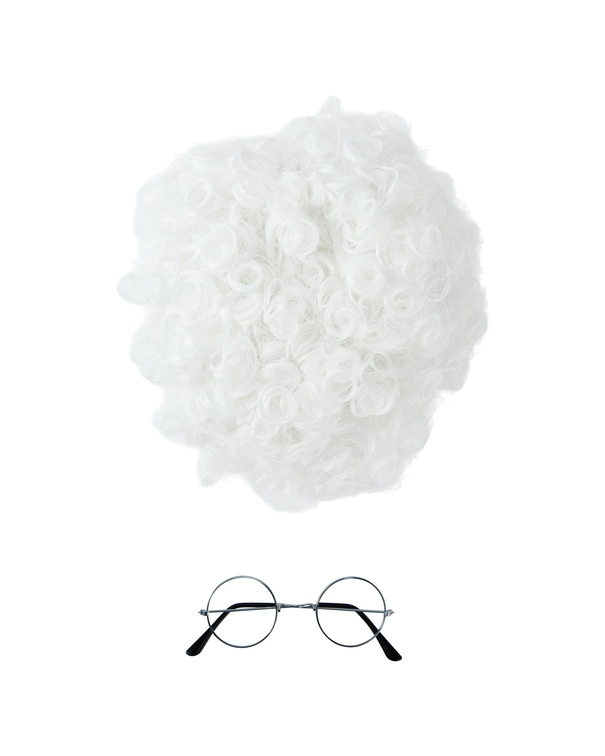 1 Curly Wig with Glasses  - Ages 3+, 1 of 6