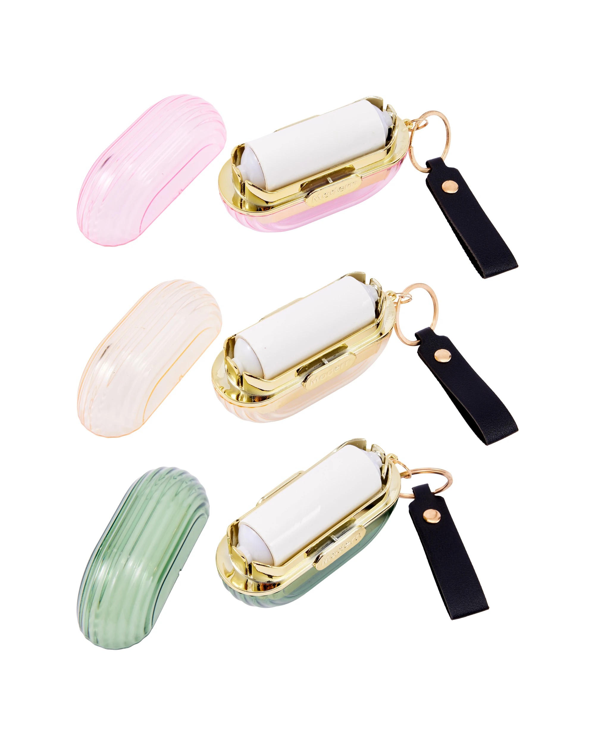 4 Clip-on Travel Lint Roller - Assorted, 4 of 7