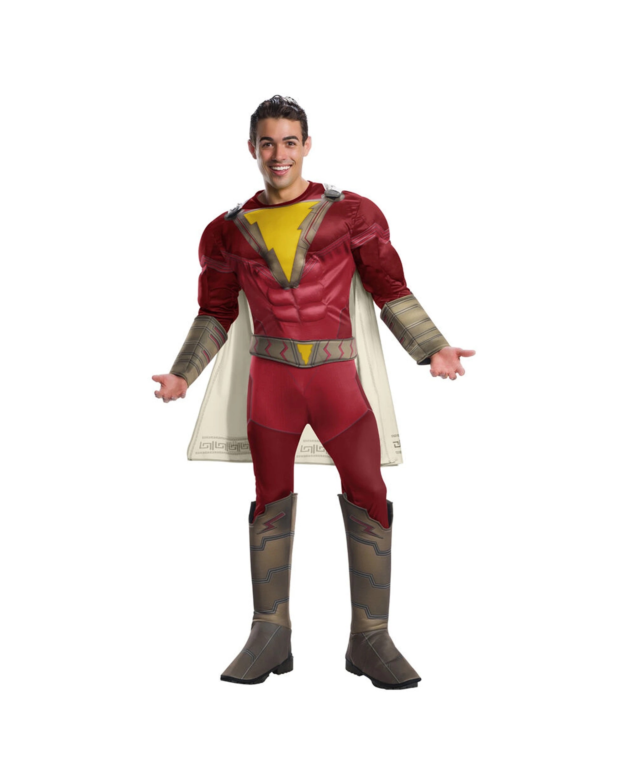 1 Dc Comics Shazam Deluxe Dress Up Costume Size XL - Multi, 1 of 3