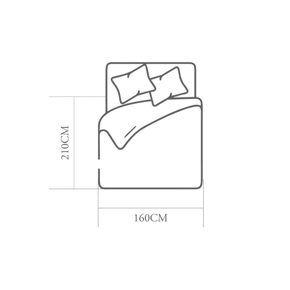 2 ZUNI Natural Bamboo Quilt 200GSM Duvet Doona Winter Summer Quilt King Single - White, 2 of 3