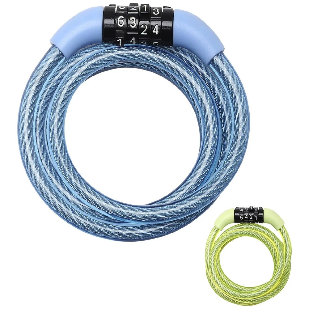 1 Masterlock Combination Bike Lock 8mm x 1.2m, 1 of 9