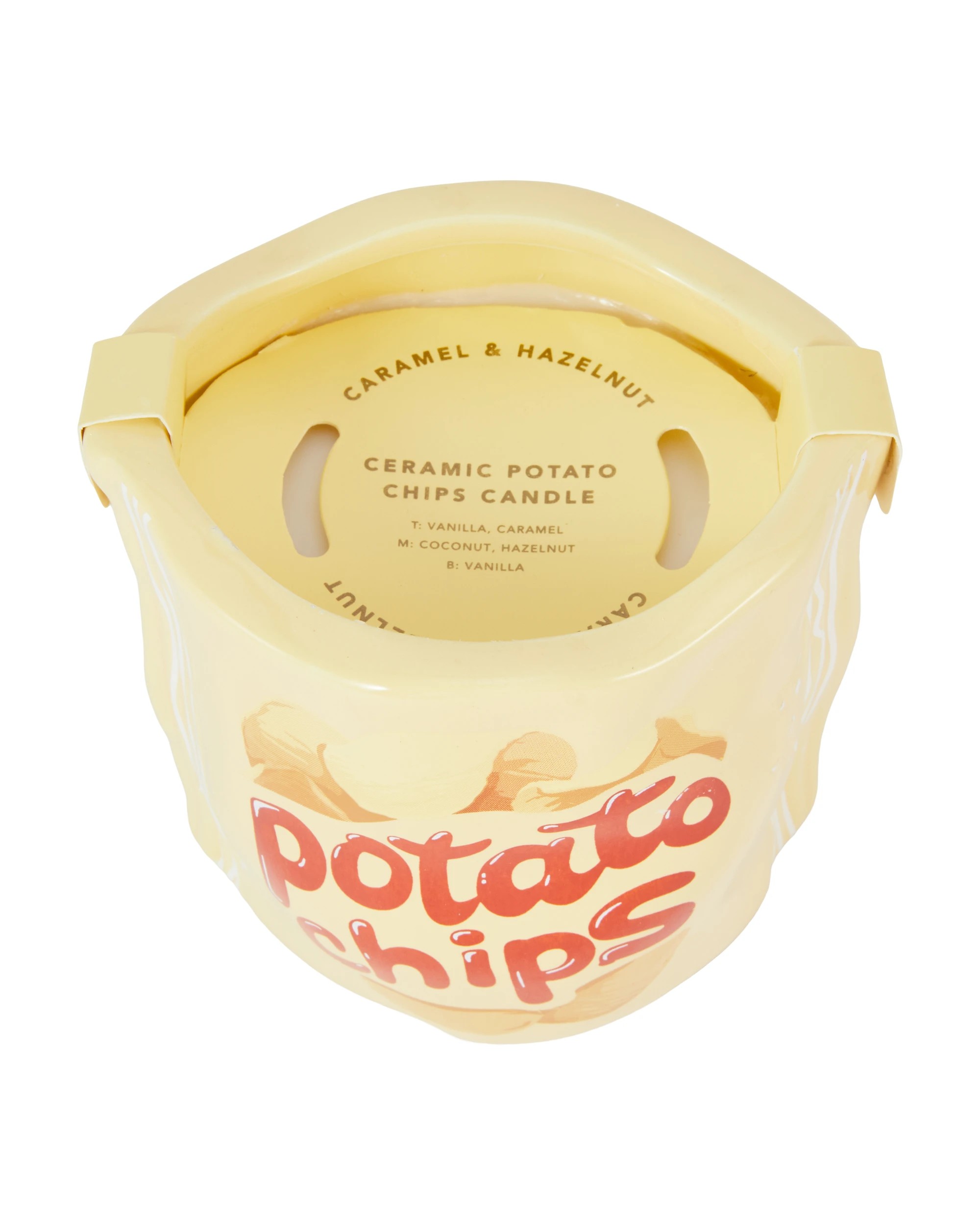 4 Ceramic Potato Chips Candle, 4 of 5