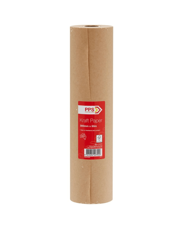 PPS Kraft Paper Roll 300mm x