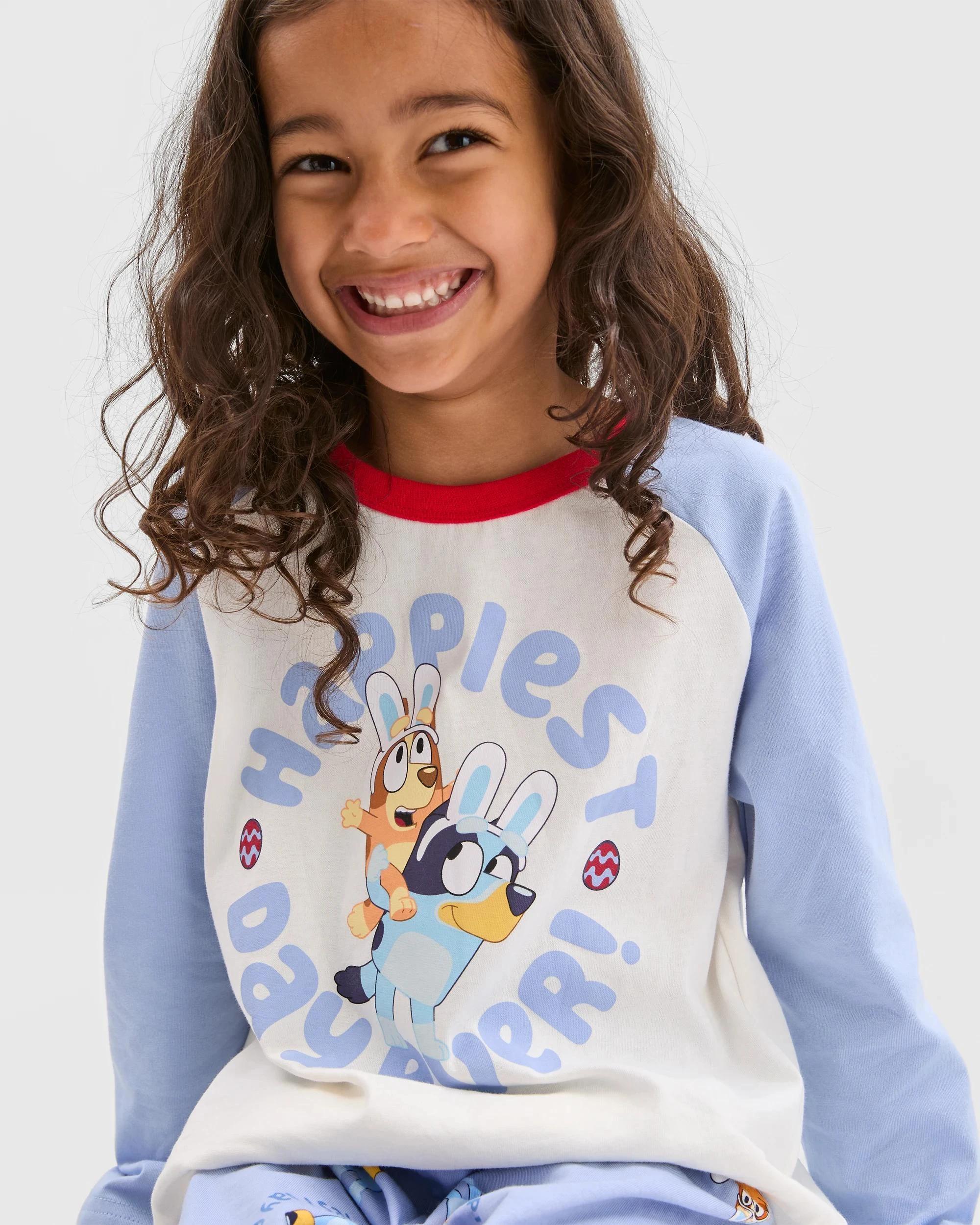 7 Family Matching Australian Cotton Easter Younger Kids Pyjama Set - Bluey BLUEY, 7 of 10