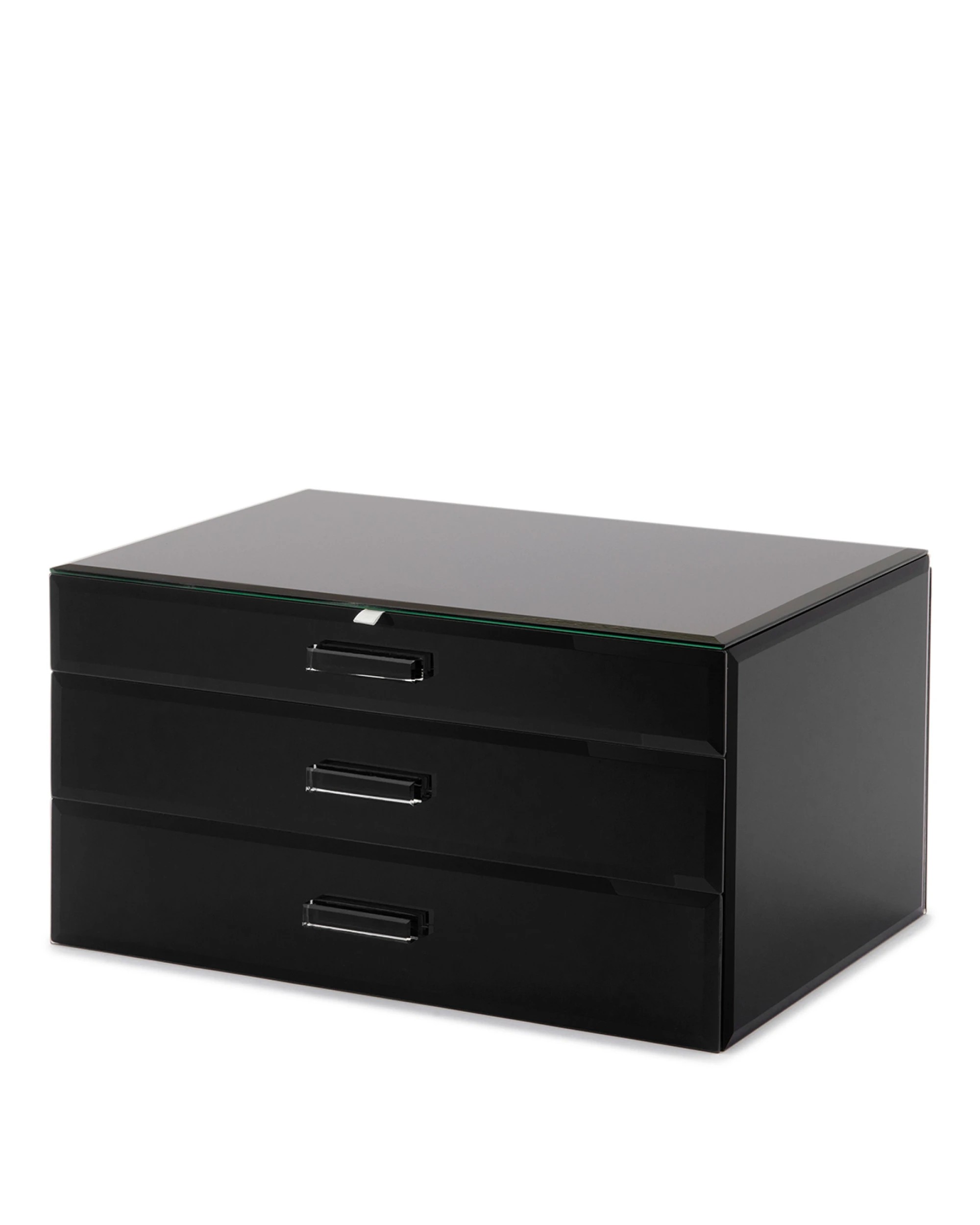 2 One Six Eight London Gabriella Jewellery Box - XL - Black, 2 of 3
