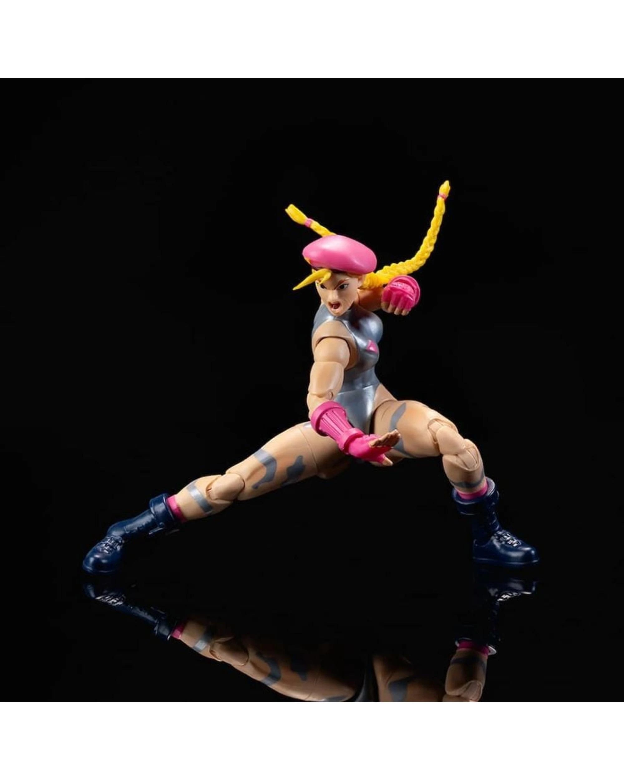 3 Jada Toys Street Fighter Cammy - Player 2 -  6 inch Action Figure, 3 of 6