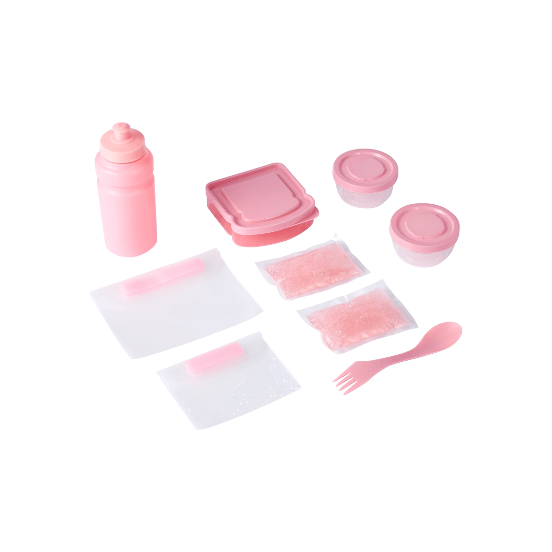 3 10 Piece Unicorn Lunch Set, 3 of 8