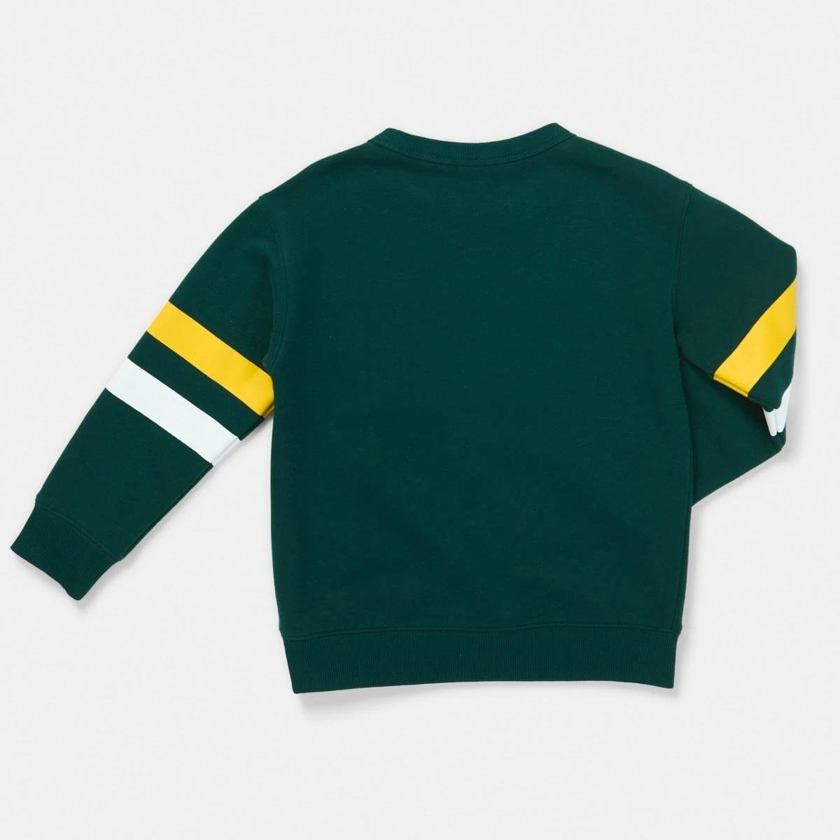 8 Varsity Crew Sweatshirt Vars Green, 8 of 8