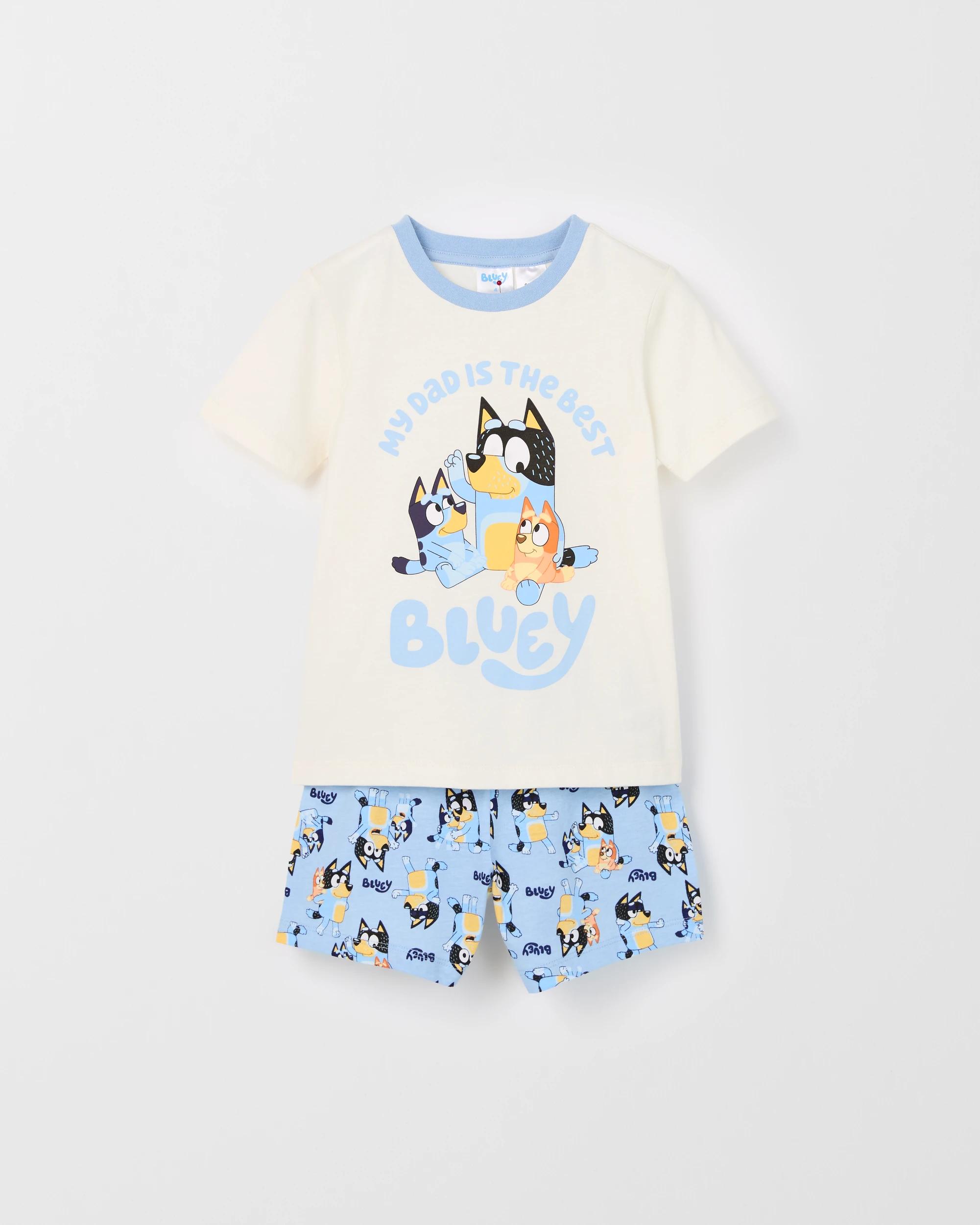 6 Family Matching Bluey Australian Cotton Younger Kids Pyjama Set BLUEY, 6 of 9