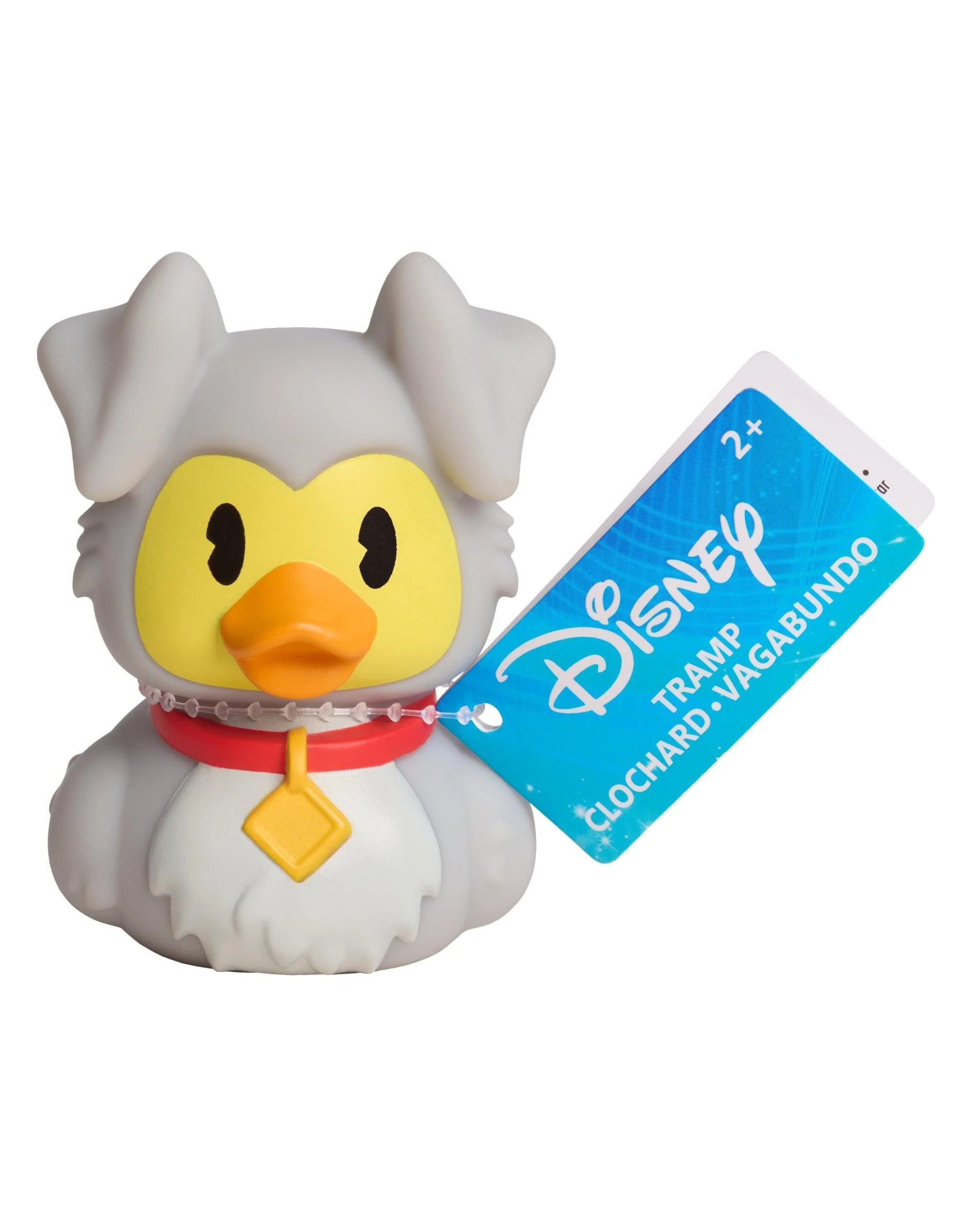 1 Disney Duckalooz Lady and the Tramp Tramp Rubber Duck, 1 of 4