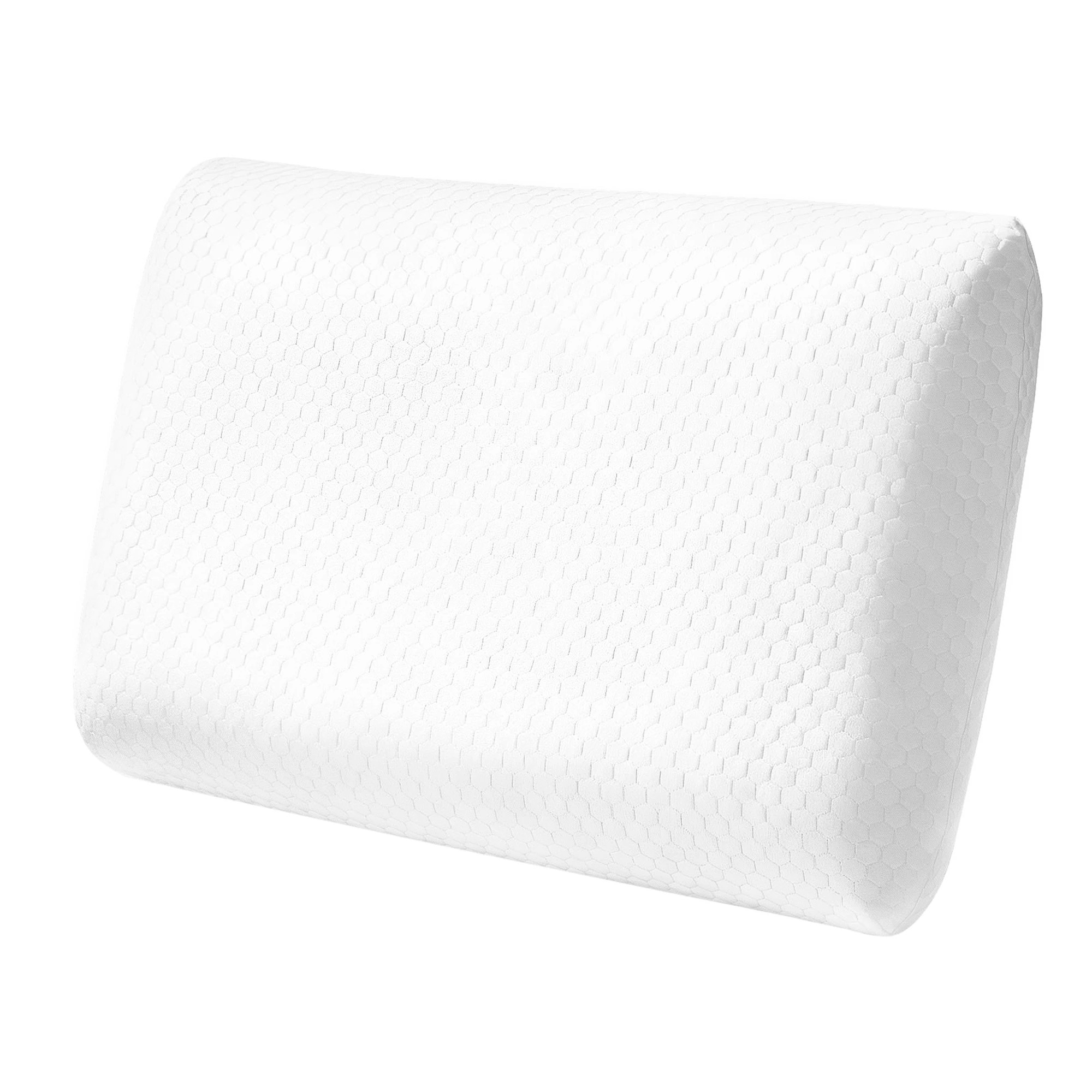 1 Dreamz Memory Foam Orthopaedic Pillow Neck Pain Side Stomach Back Sleeper 1 Pack, 1 of 9