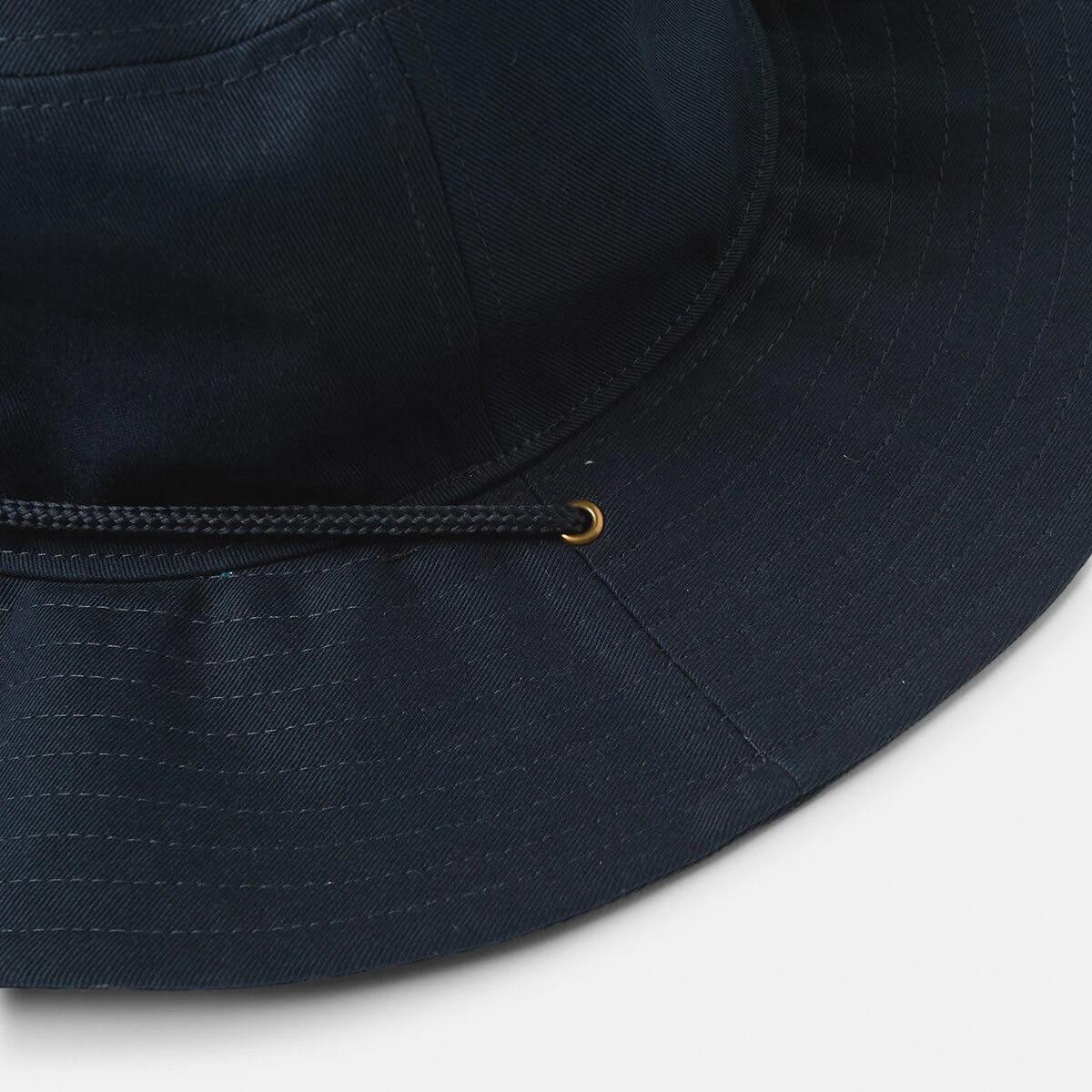 2 Wide Brim Fisherman Hat Navy, 2 of 4