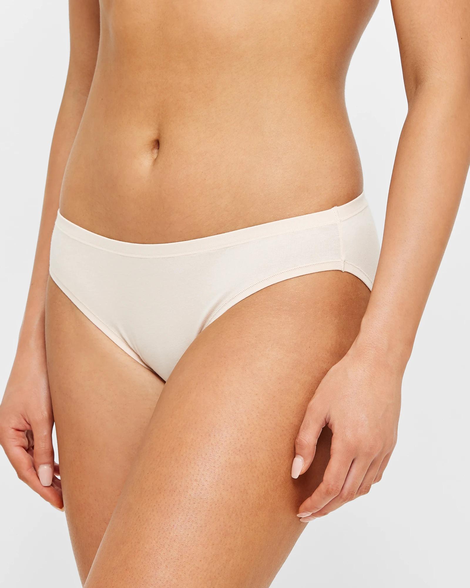 3 Target 2 Pack Bamboo Bikini Briefs BARE BEAUTY, 3 of 4