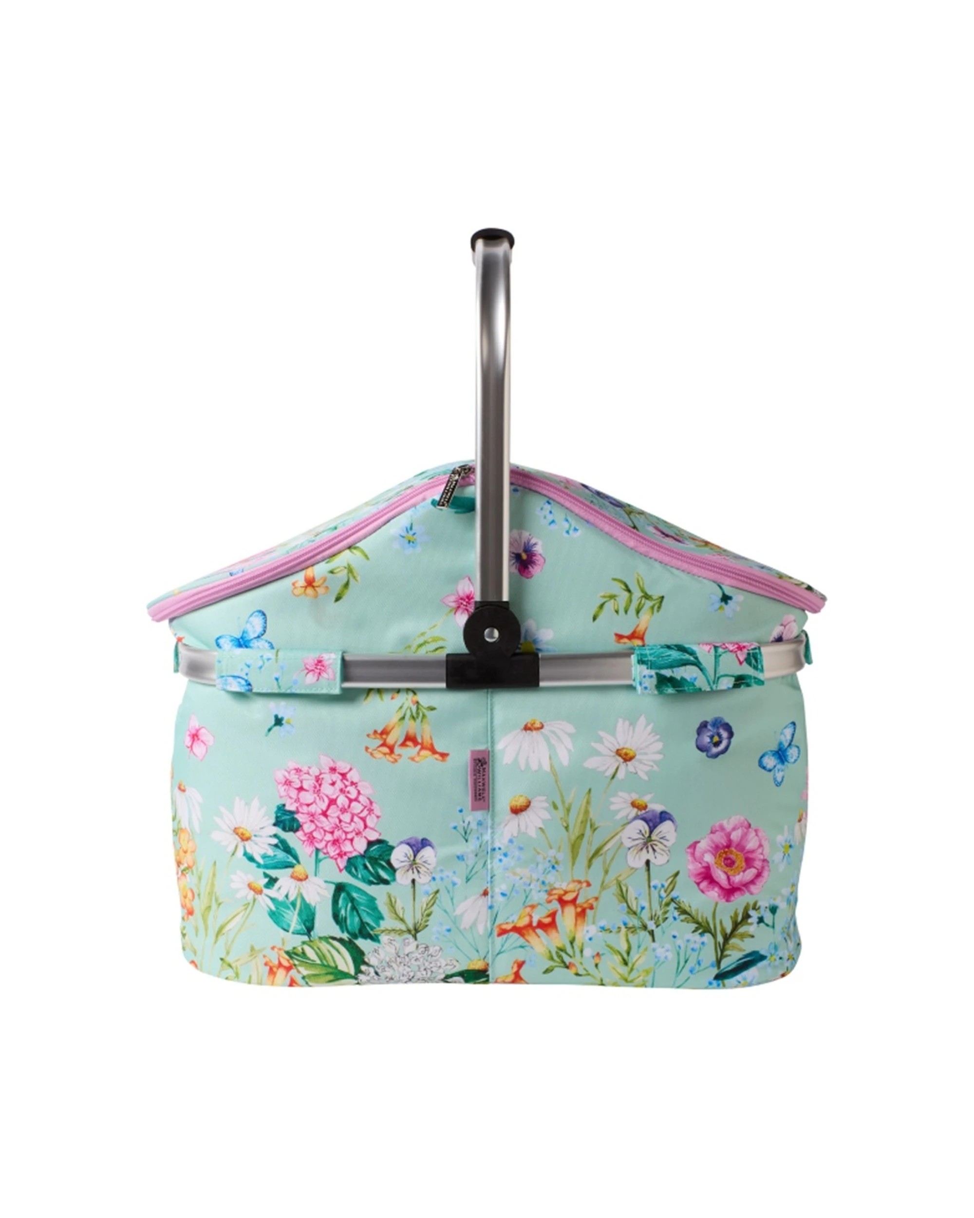 2 Maxwell And Williams Botanica Insulated Picnic Carry Basket 40L Recycled PET - Multi, 2 of 4