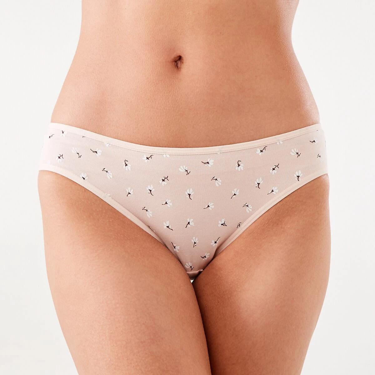 3 5 Pack Cotton Stretch Bikini Briefs PNY DTSY MULTI, 3 of 10