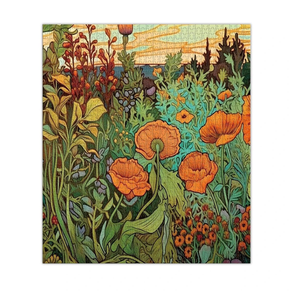 6 1500 Piece Art Nouveau Puzzles - Assorted, 6 of 9