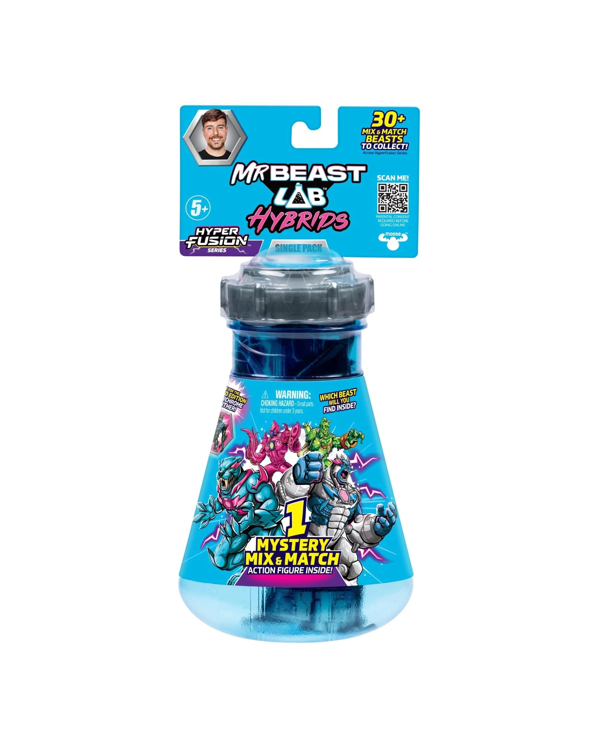 1 Mr Beast Lab Hybrids Hyper Fusion Series Mystery Mix and Match Single Hybrid Pack, 1 of 8
