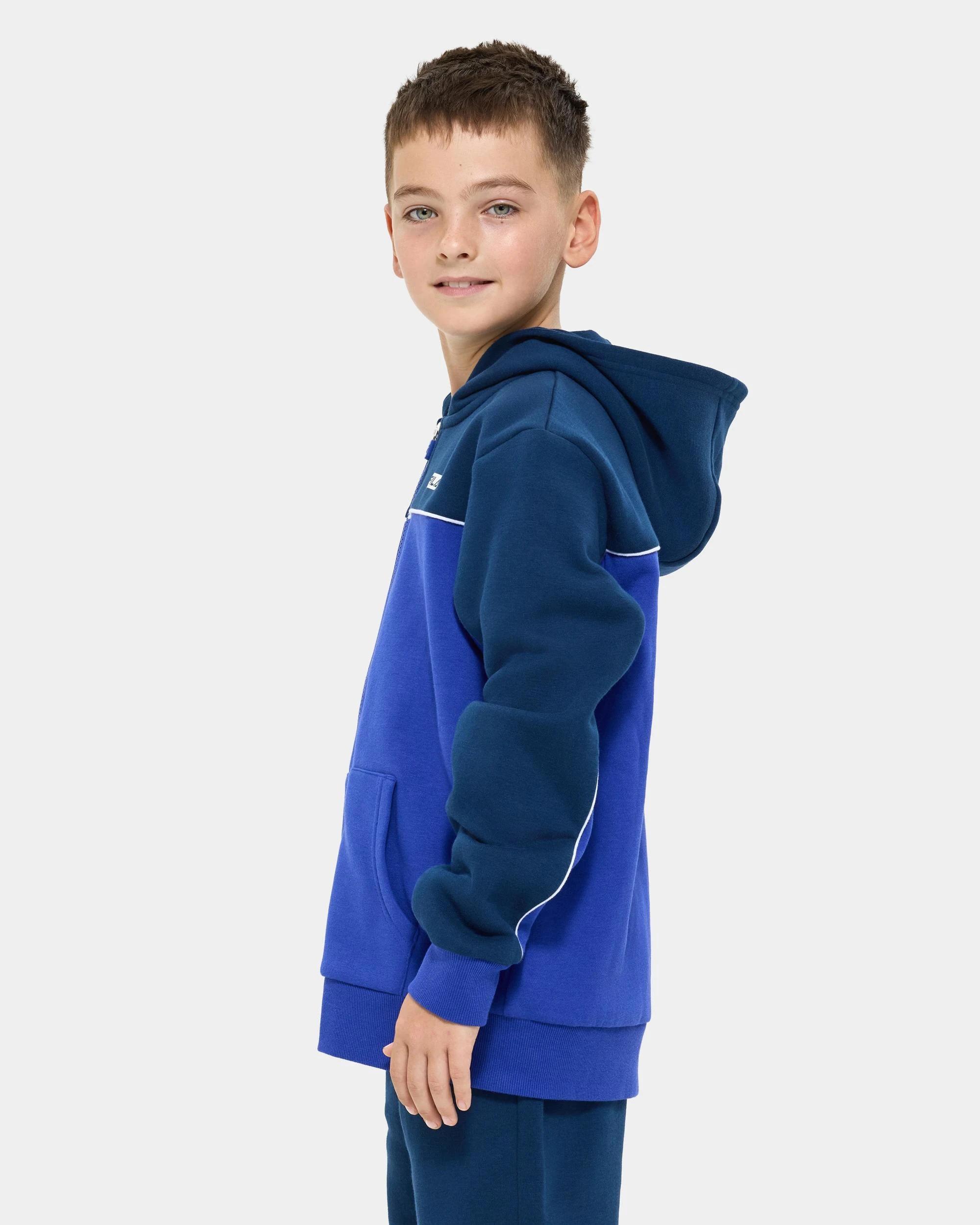 3 Fila Hunter Zip Thru Hoodie BLUE, 3 of 7