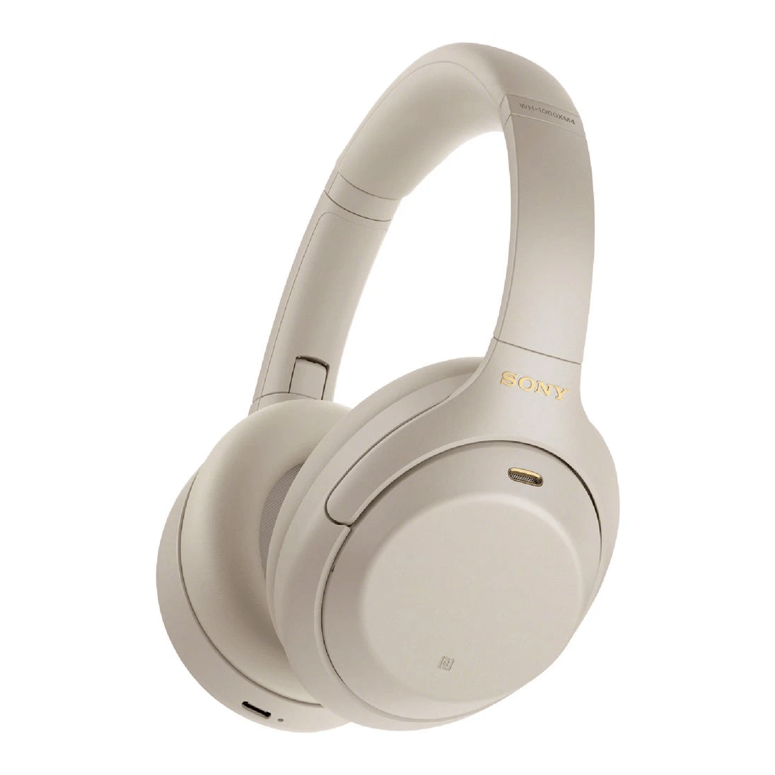 1 Sony Noise Cancelling Headphones Silver WH1000XM4, 1 of 6