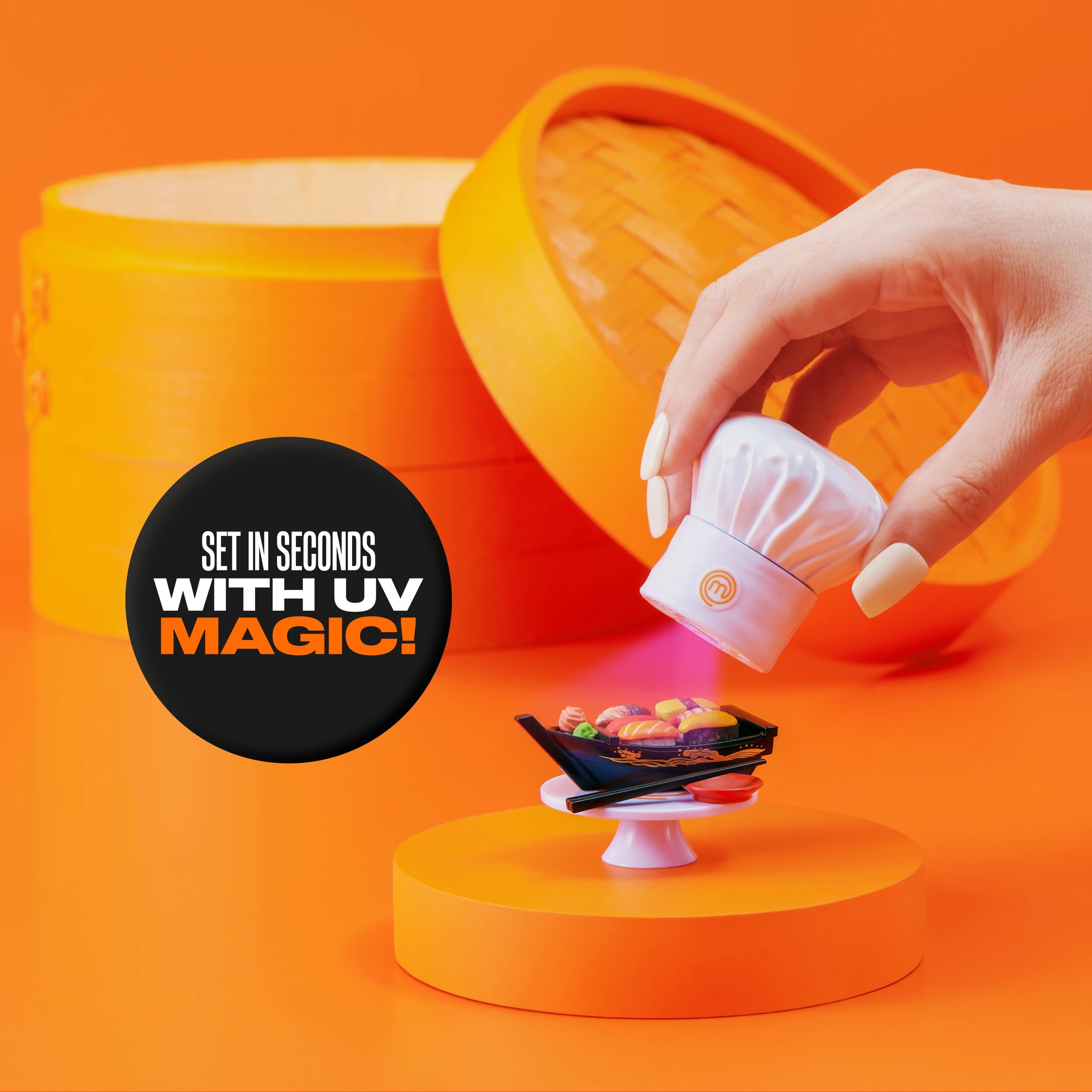 6 Mini Brands Create MasterChef Series 2 by ZURU - Assorted, 6 of 9