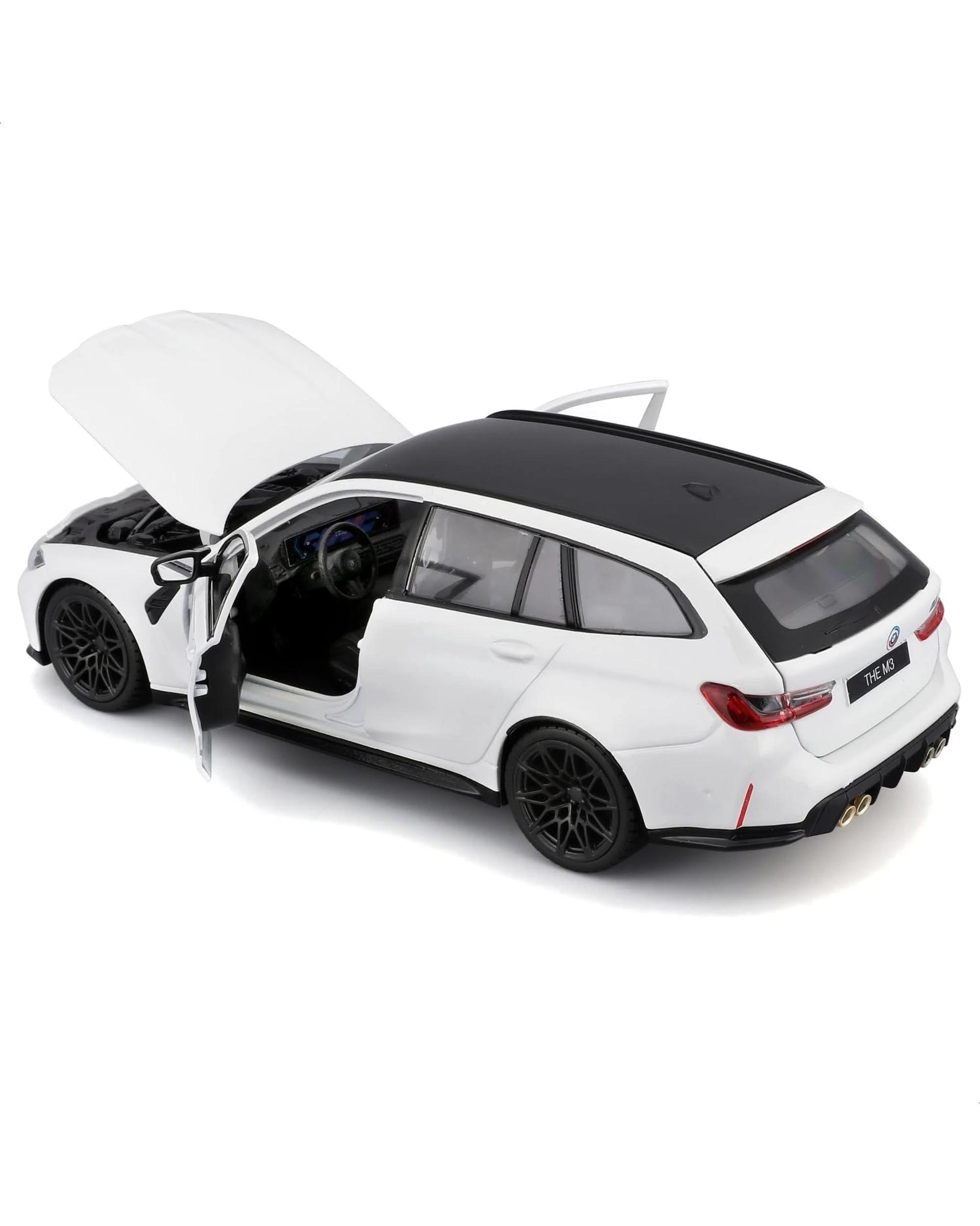 4 Bburago 2023 BMW M3 Touring 1:24 Diecast Vehicle, 4 of 6