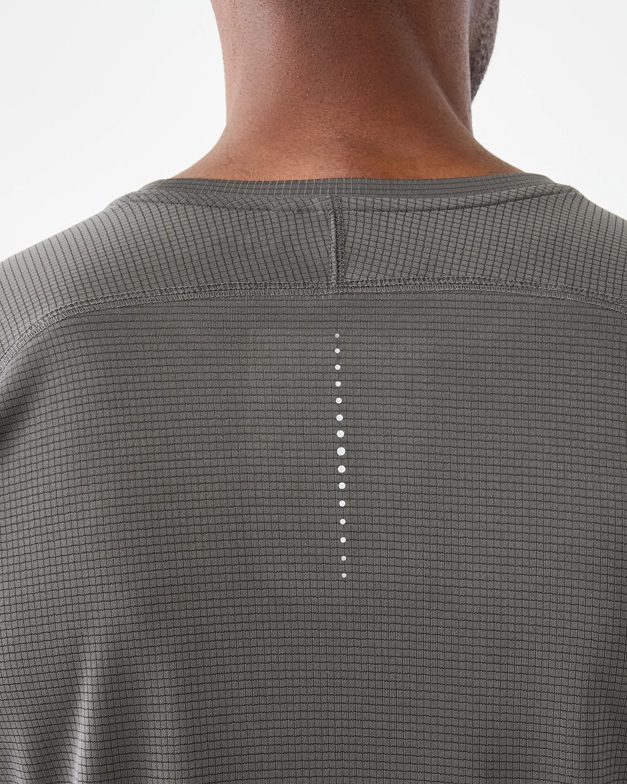 6 Active Mens Performance T-shirt Dgrey/blk, 6 of 7