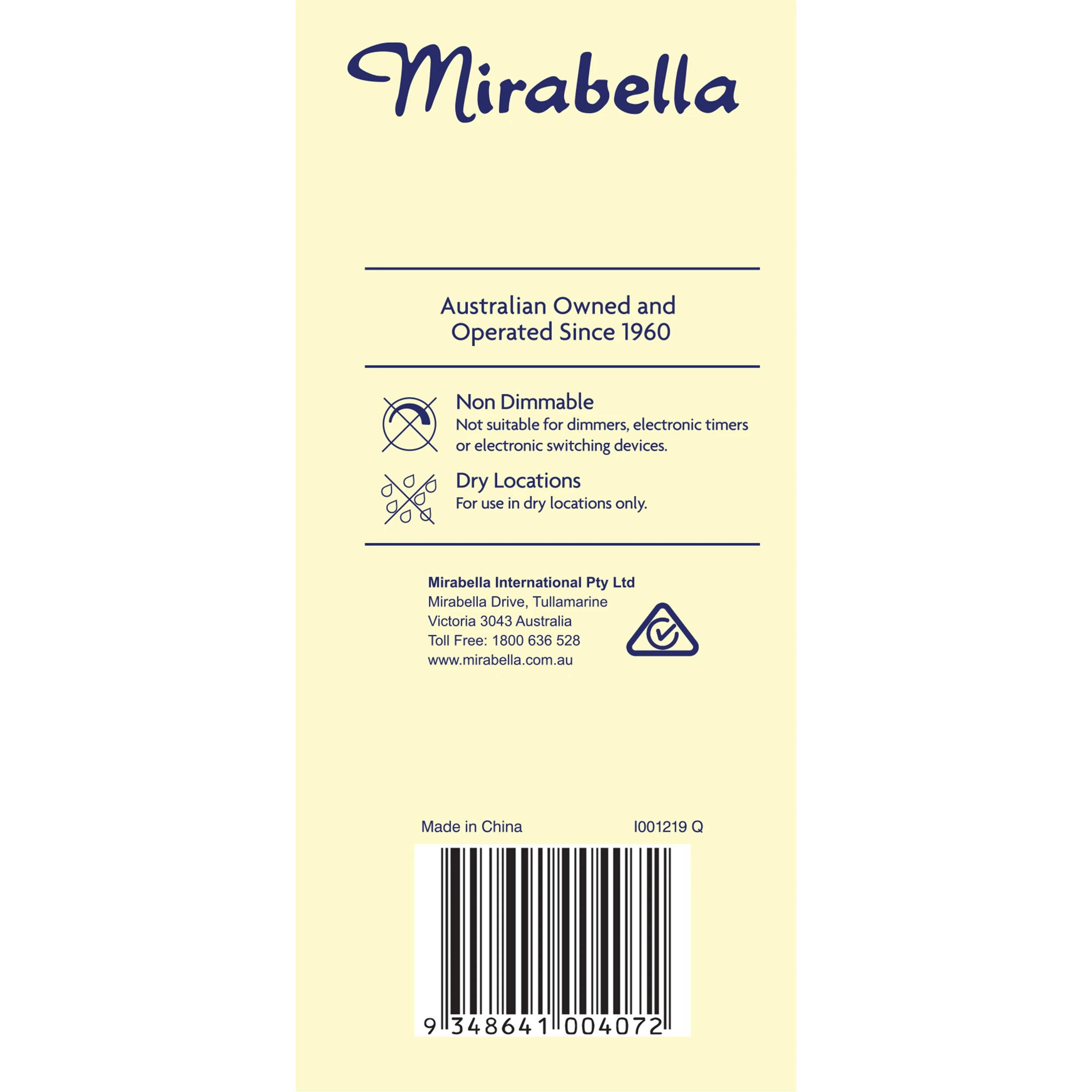 5 I001219 Mirabella LED ST58 Filament Amber ES 2W 150 Lumen - Multi, 5 of 5