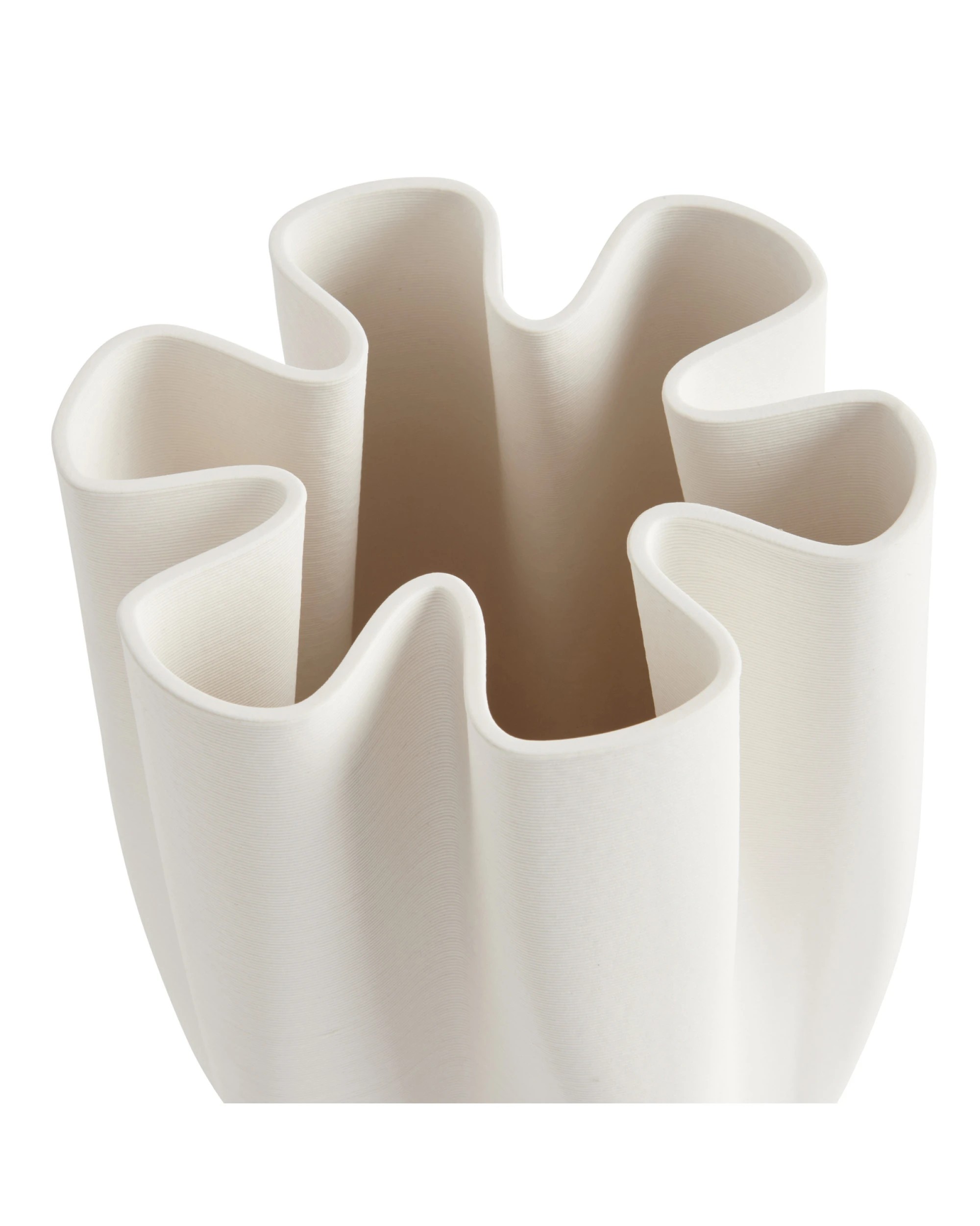 2 One Six Eight London Aurora Vase Large - 32cm - White, 2 of 2