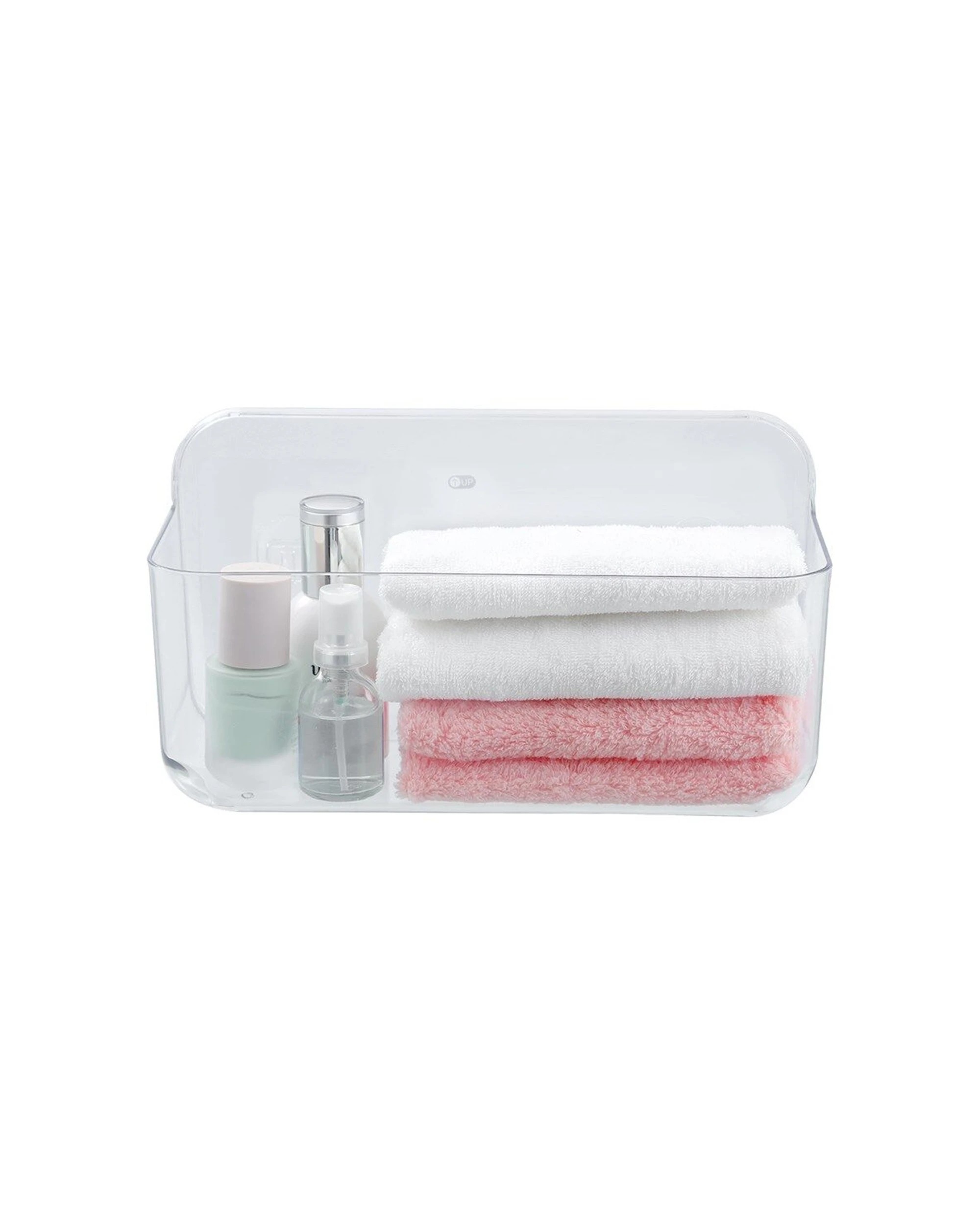 4 Boxsweden Crystal Bathroom Hanging Caddy 27x12x15cm - Clear, 4 of 5