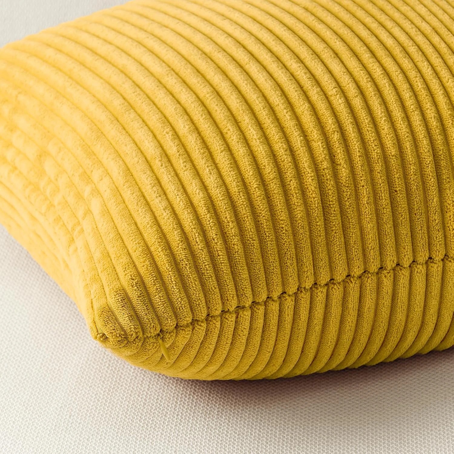 5 Gioia Casa 4-Pack Corduroy Velvet Cushion Covers 30x50cm - Rainbow, 5 of 5