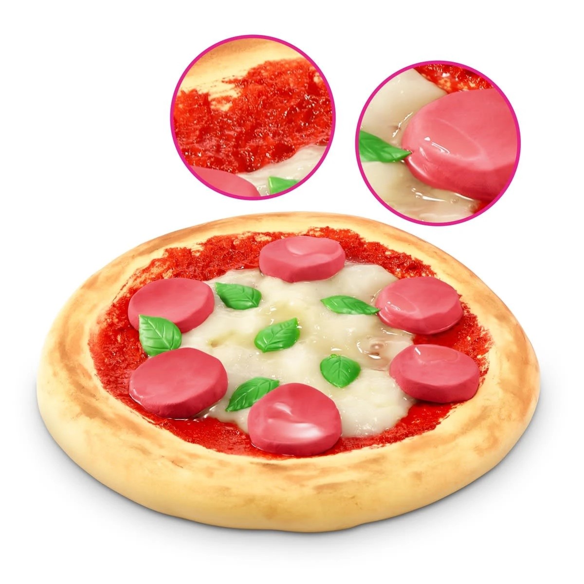 3 13 Piece Zuru Slime Mart Make Your Own Realistic Slime Food Playset - Pizza, 3 of 8