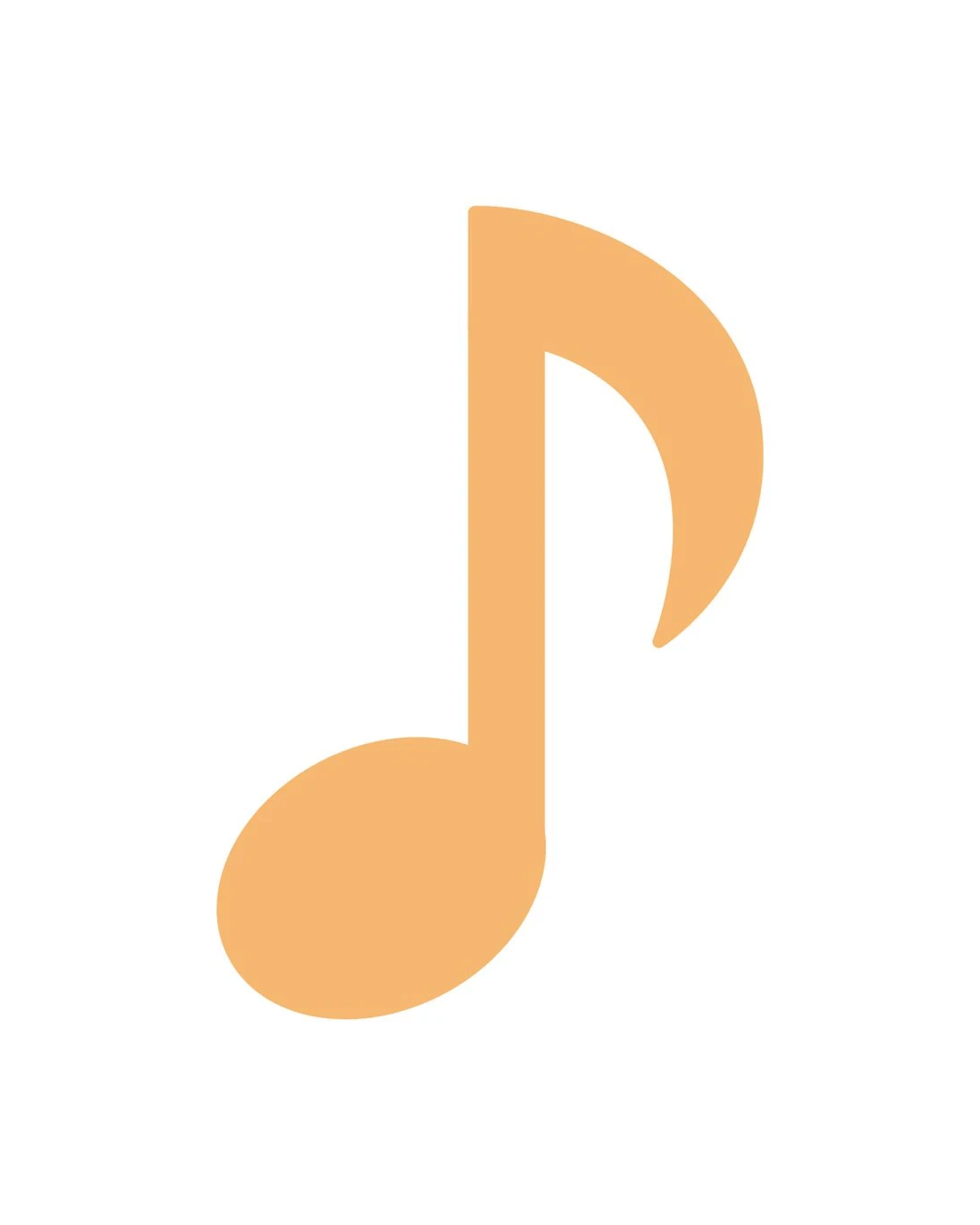 PILOT Frixion Stamps Music Note Apricot Orange - Kmart