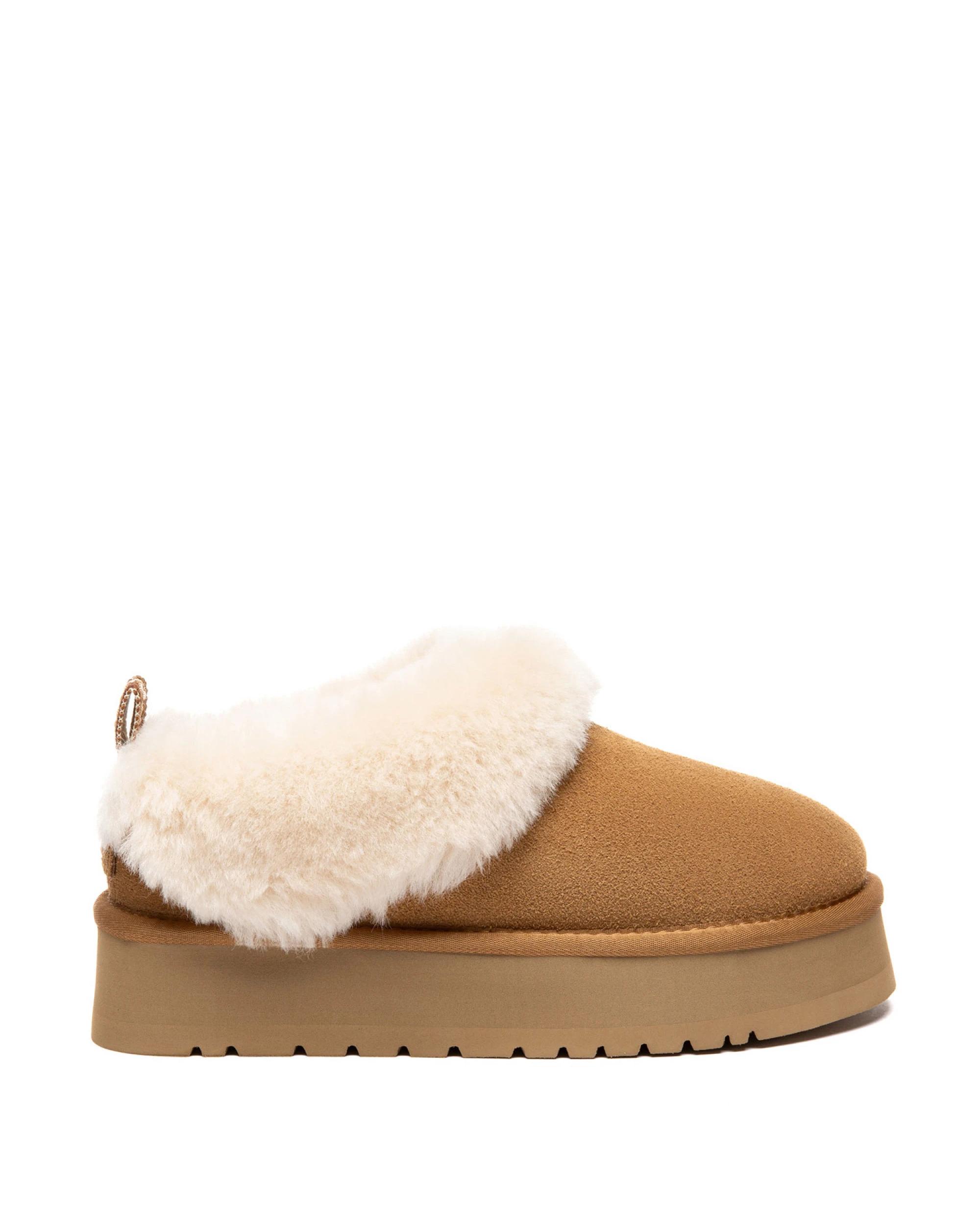 1 Australian Shepherd UGG Womens Glacial Slippers CHESTNUT/BROWN, 1 of 5
