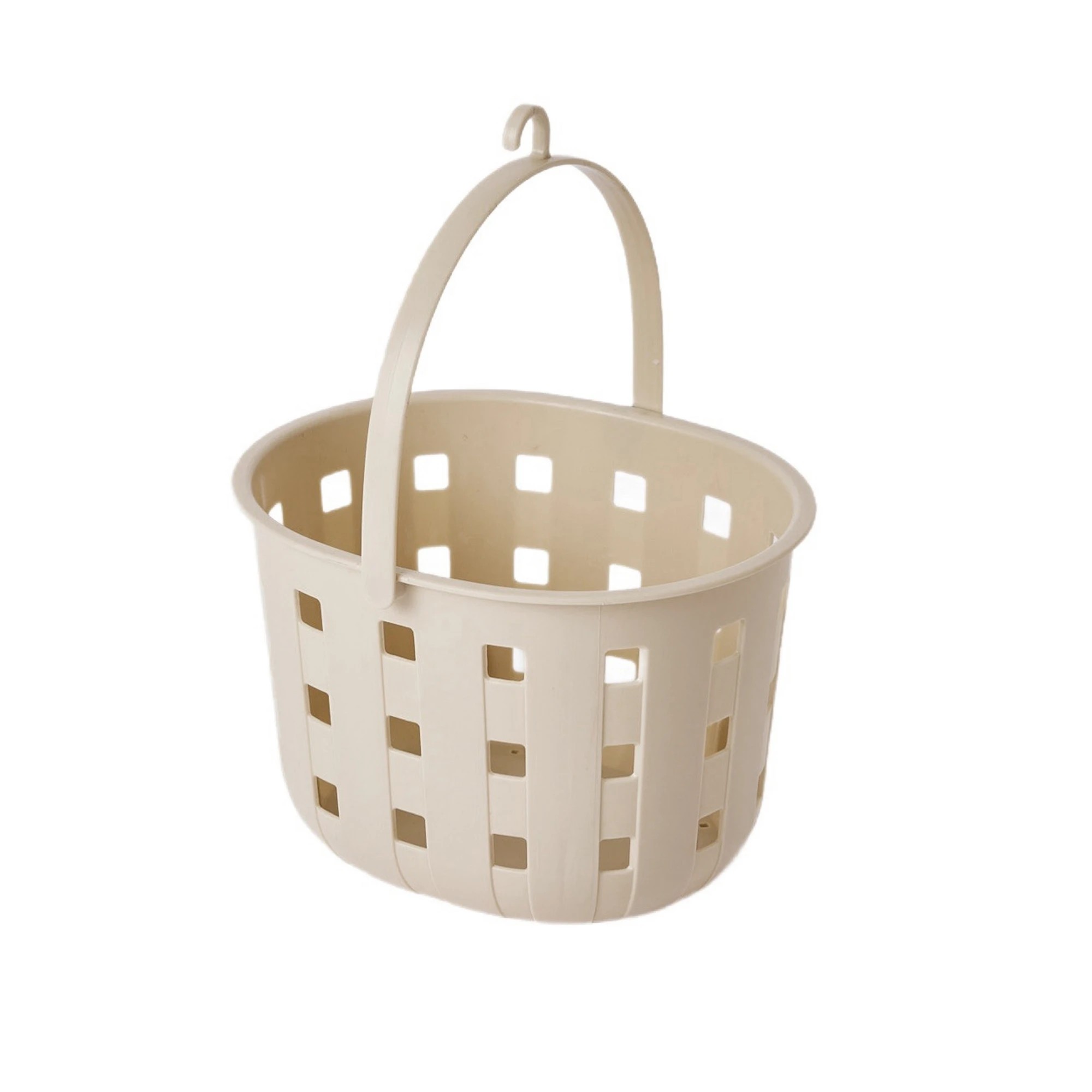 1 Trellis Peg Basket - Beige, 1 of 4