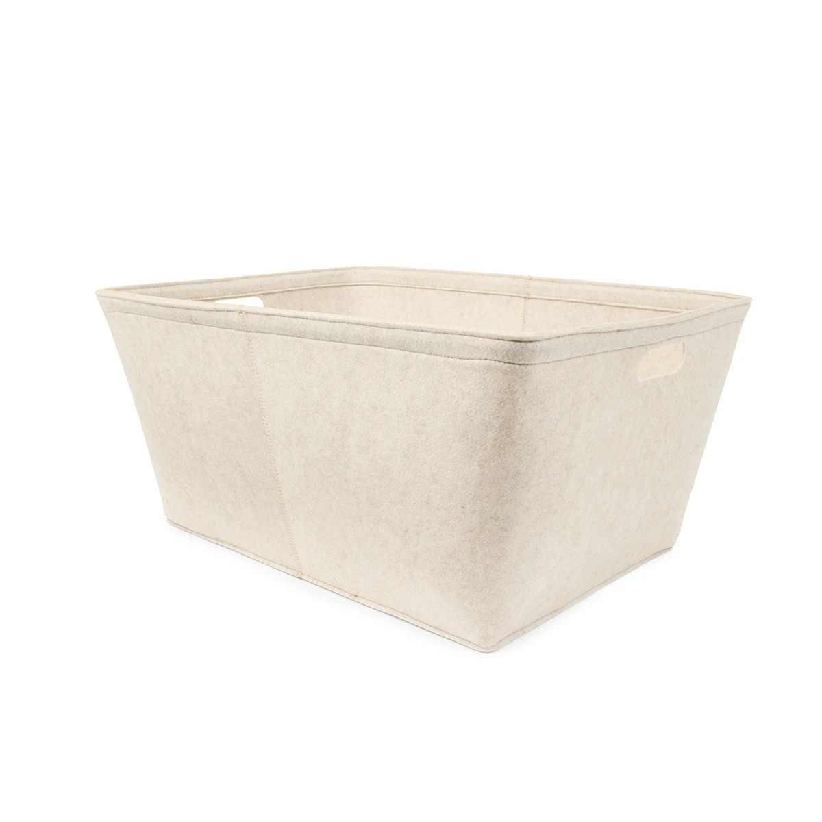 1 Felt Tub - Large, Beige, 1 of 10